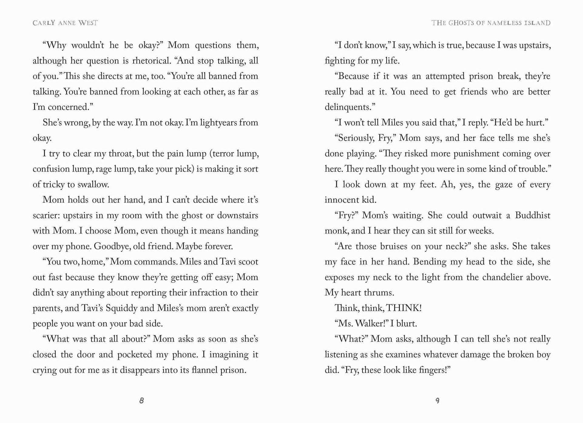 The Ghosts of Nameless Island: The Boy Who Could Fly: Vol. 2