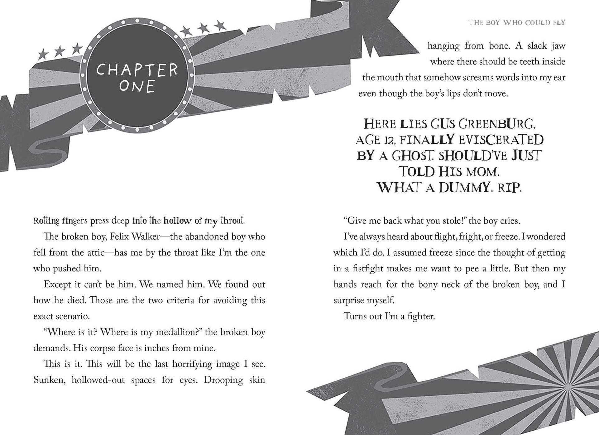 The Ghosts of Nameless Island: The Boy Who Could Fly: Vol. 2