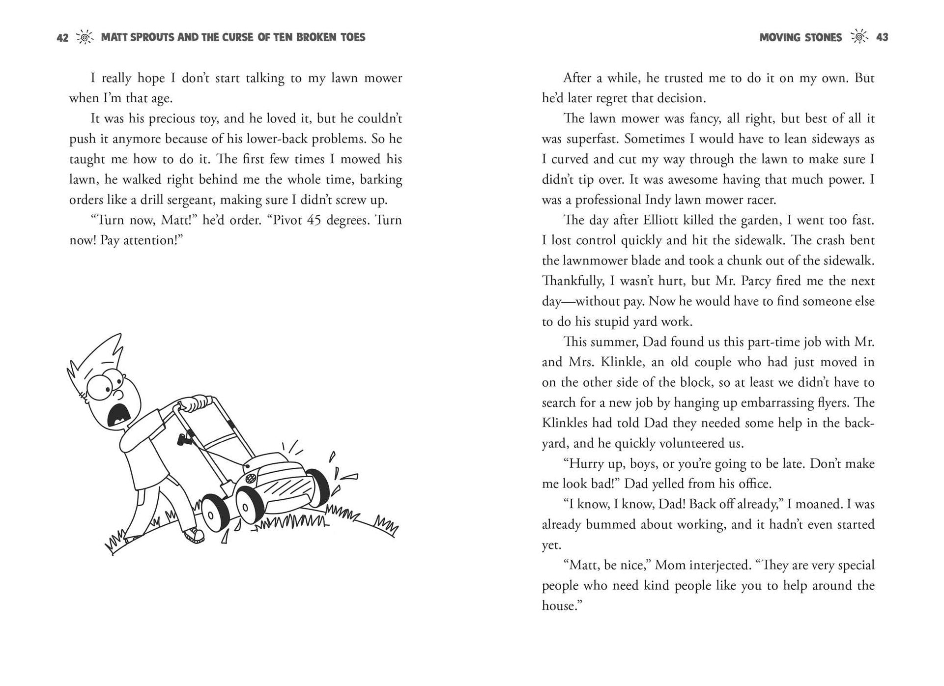 Matt Sprouts and the Curse of the Ten Broken Toes