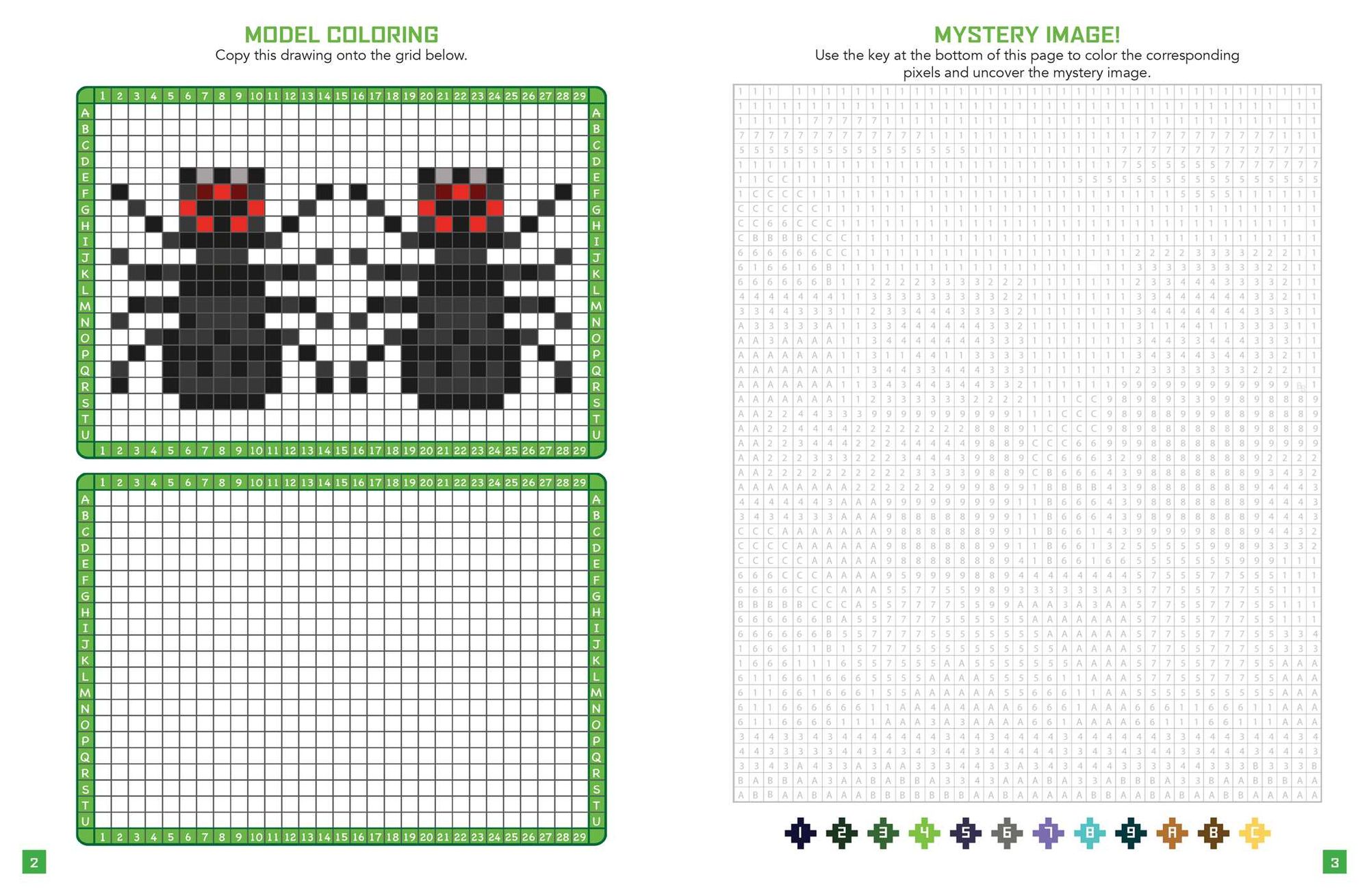 The Unofficial Minecraft Pixel Coloring Book: Volume 1