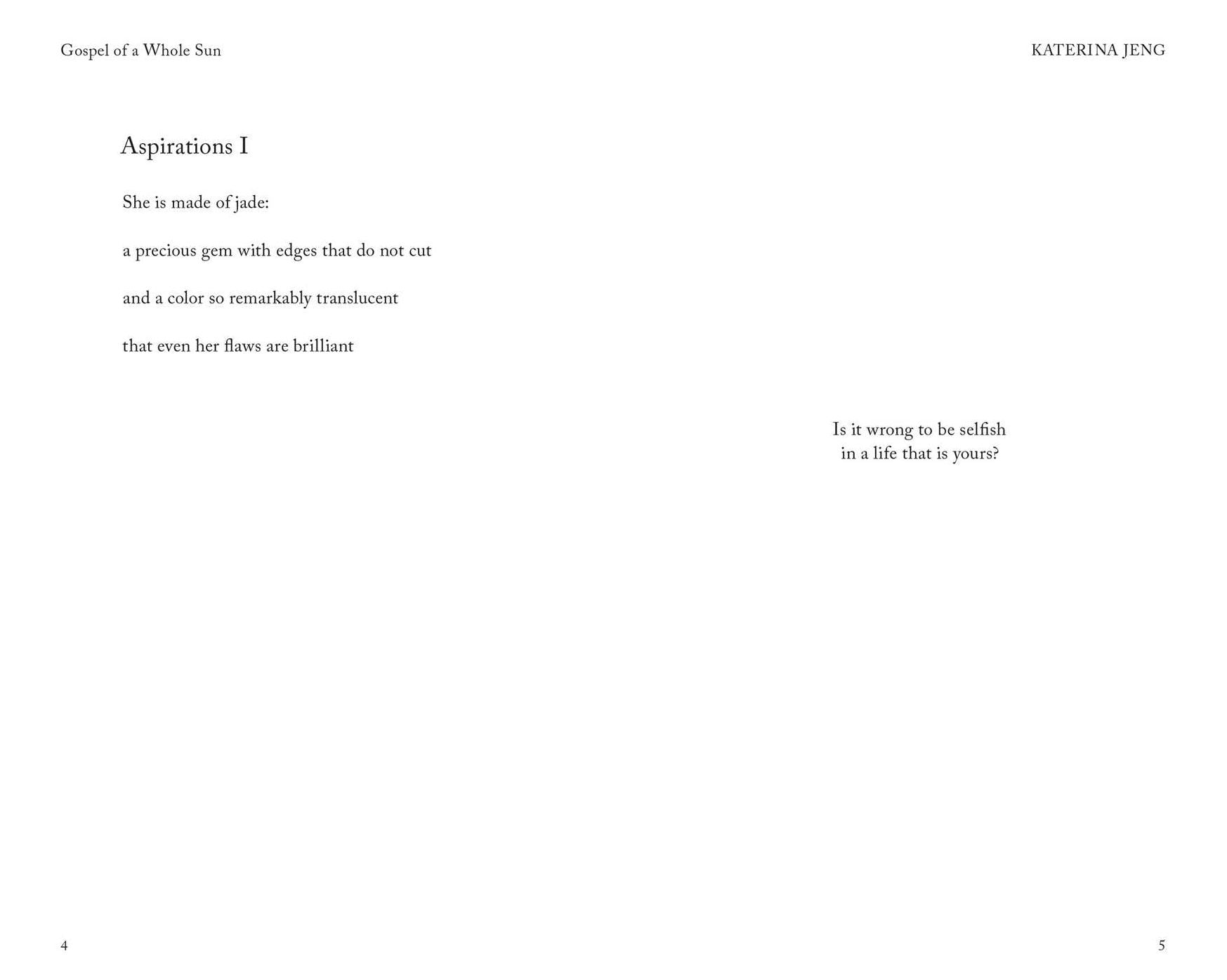 Gospel of a Whole Sun