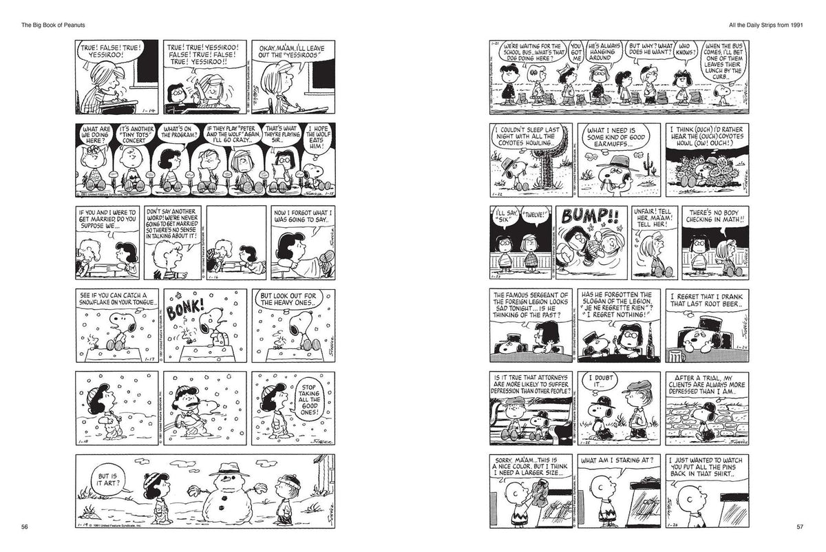 The Big Book of Peanuts: All the Daily Strips from the 1990s