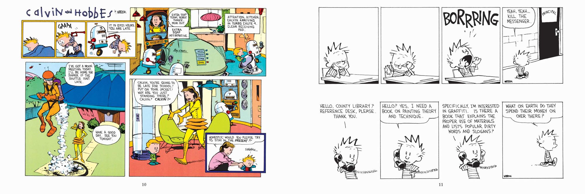 The Calvin and Hobbes Portable Compendium Set 6