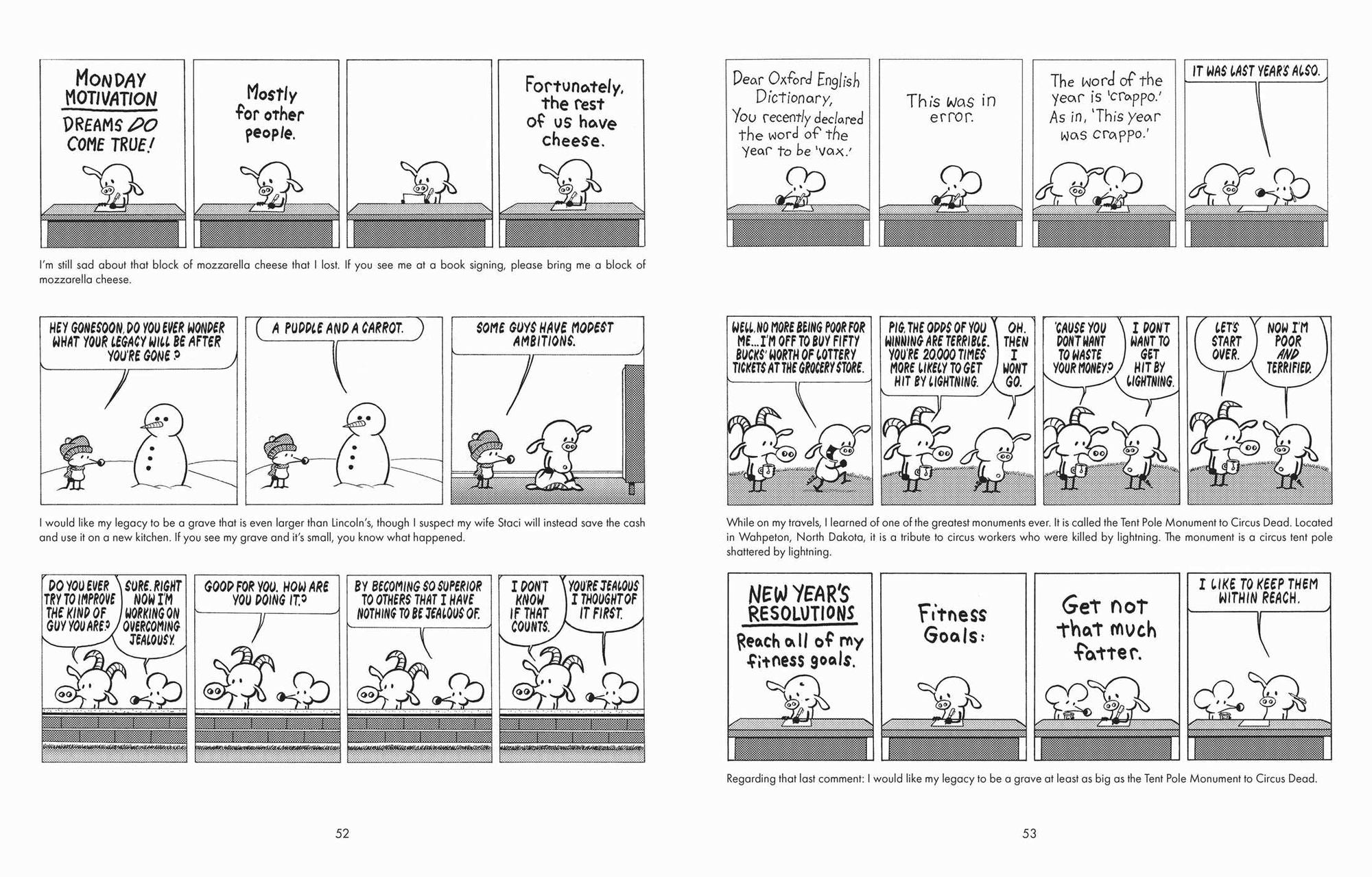 Pearls Gets Put in the Pokey: A Pearls Before Swine Treasury