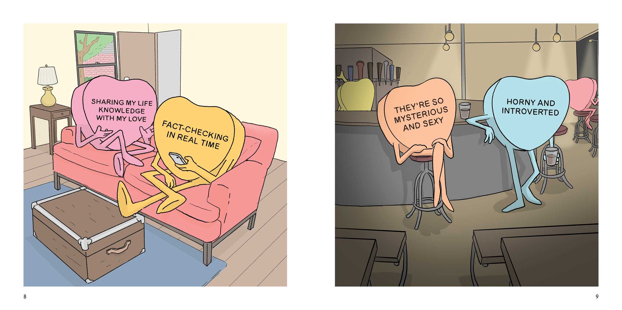 The Secret Lives of Candy Hearts