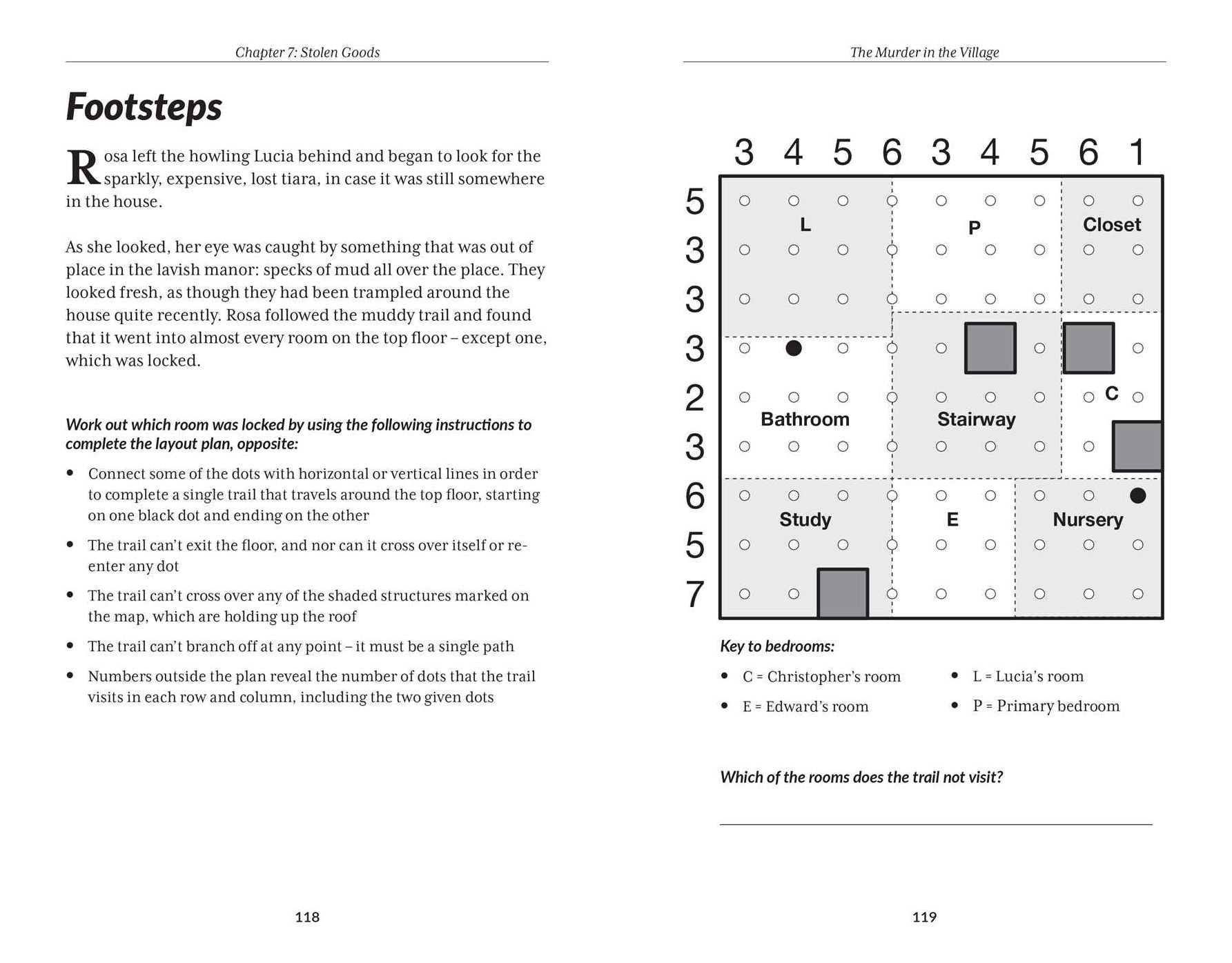 The Murder Mystery Club Puzzle Book: Murder in the Village