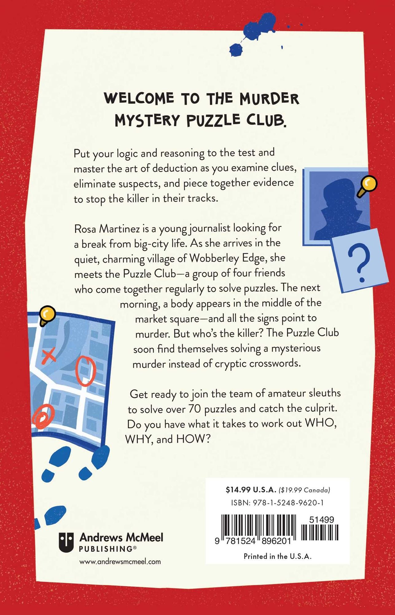 The Murder Mystery Club Puzzle Book: Murder in the Village