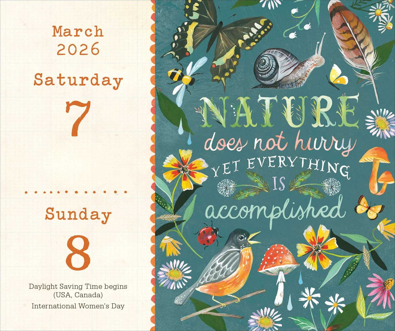 2026 Katie Daisy Day-to-Day Calendar