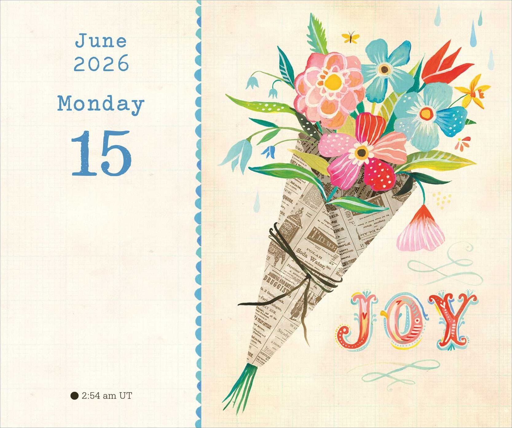 2026 Katie Daisy Day-to-Day Calendar