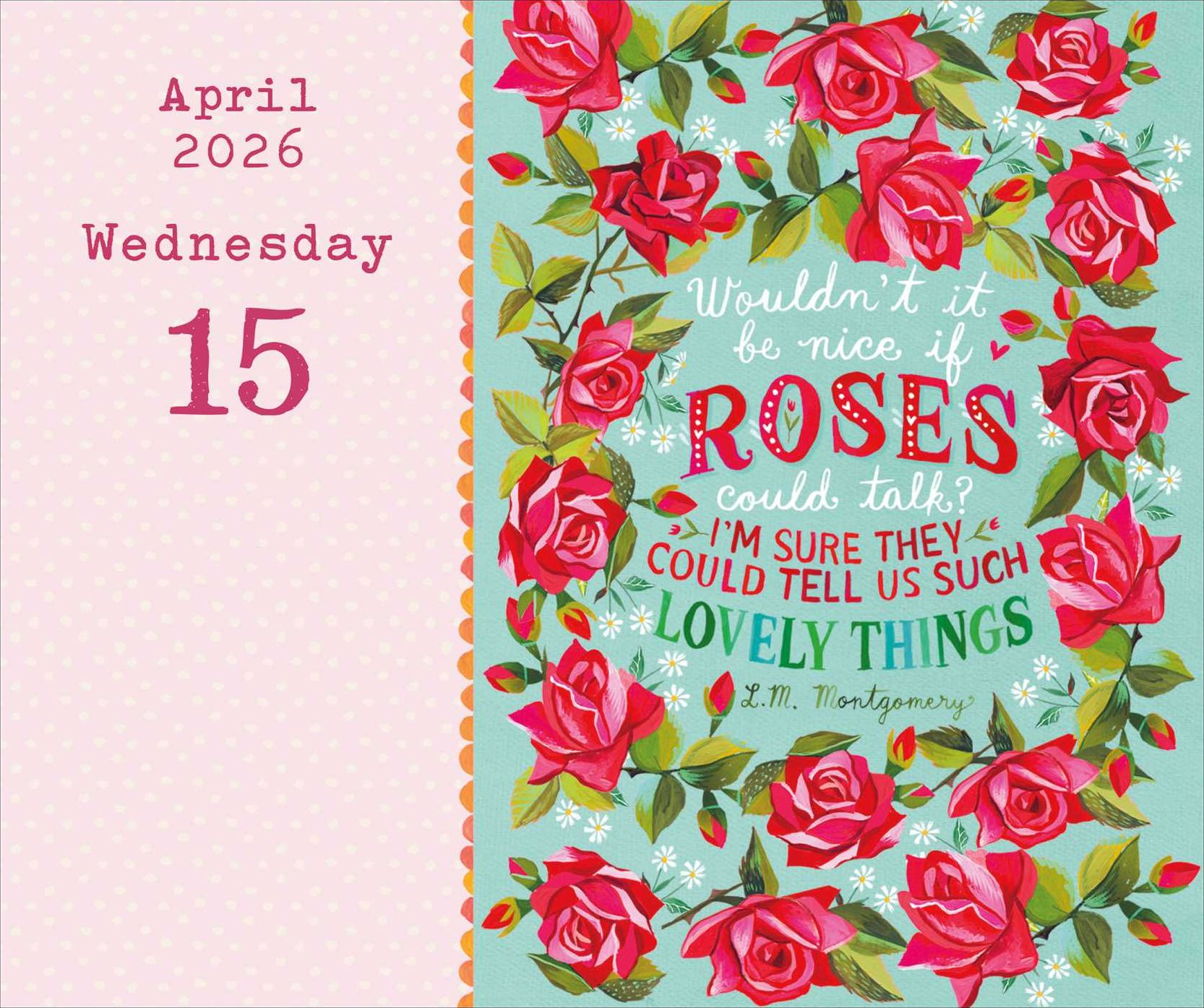 2026 Katie Daisy Day-to-Day Calendar