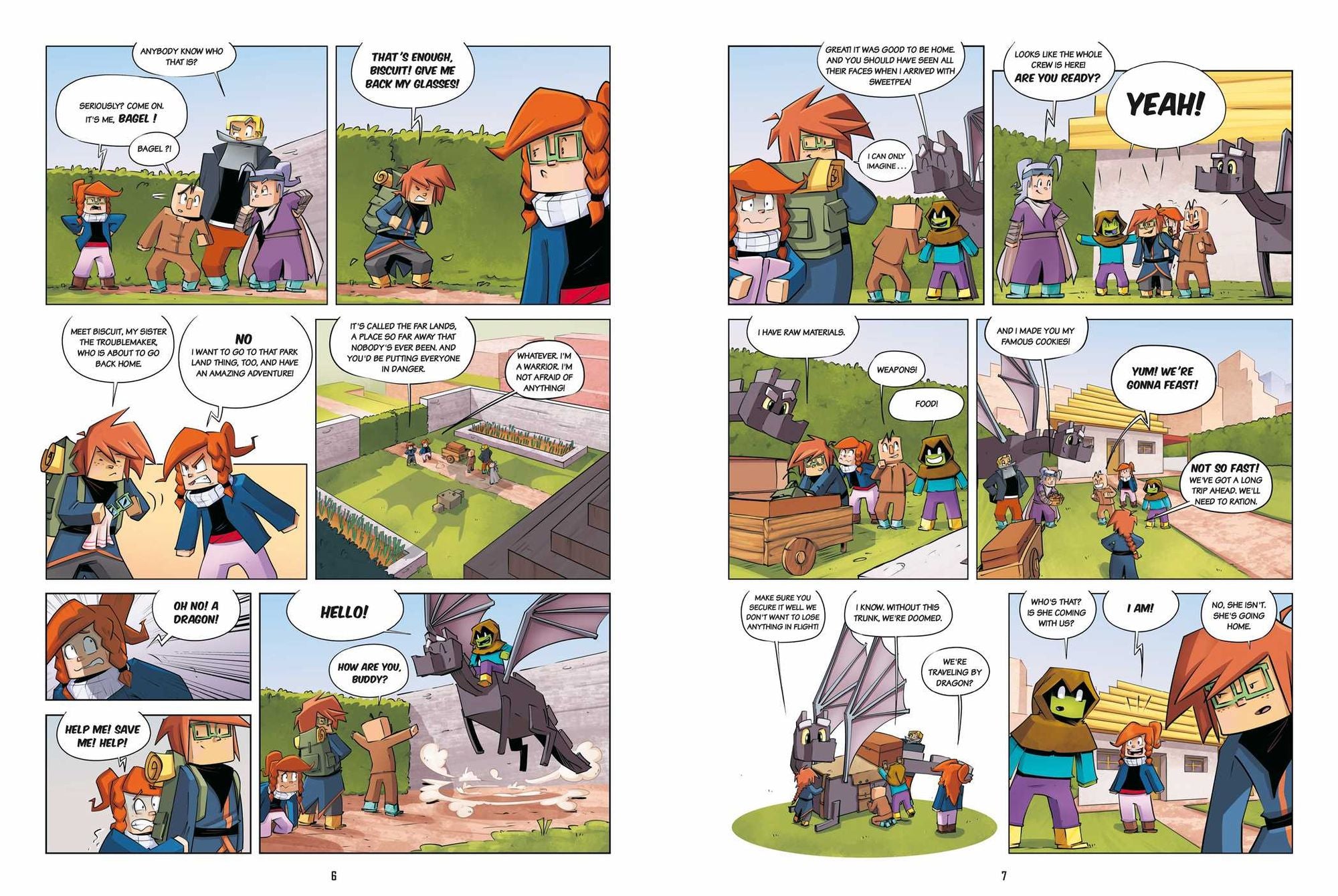 Diary of an 8-Bit Warrior Graphic Novel: Journey to the Far Lands