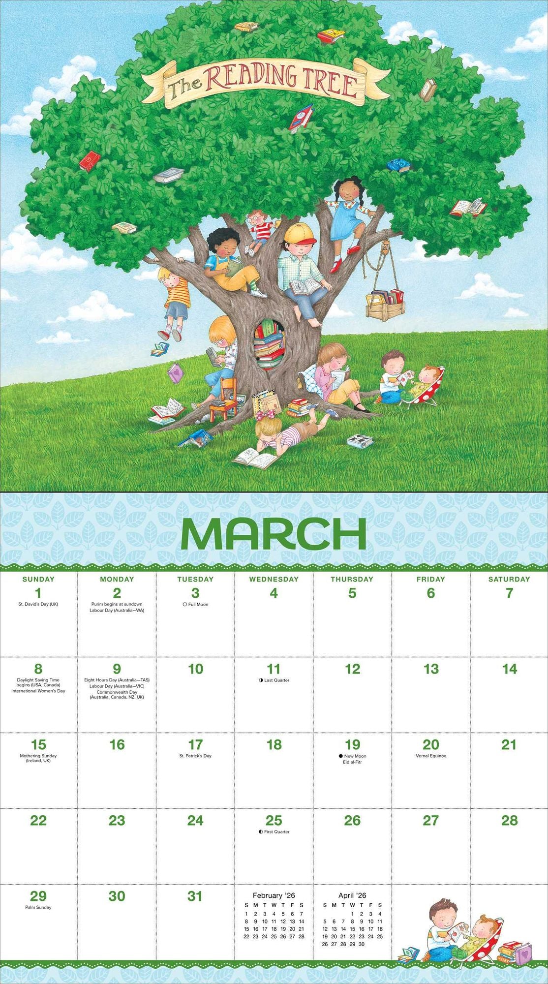 2026 Mary Engelbreit's Friendship Is a Sheltering Tree Deluxe Wall Calendar