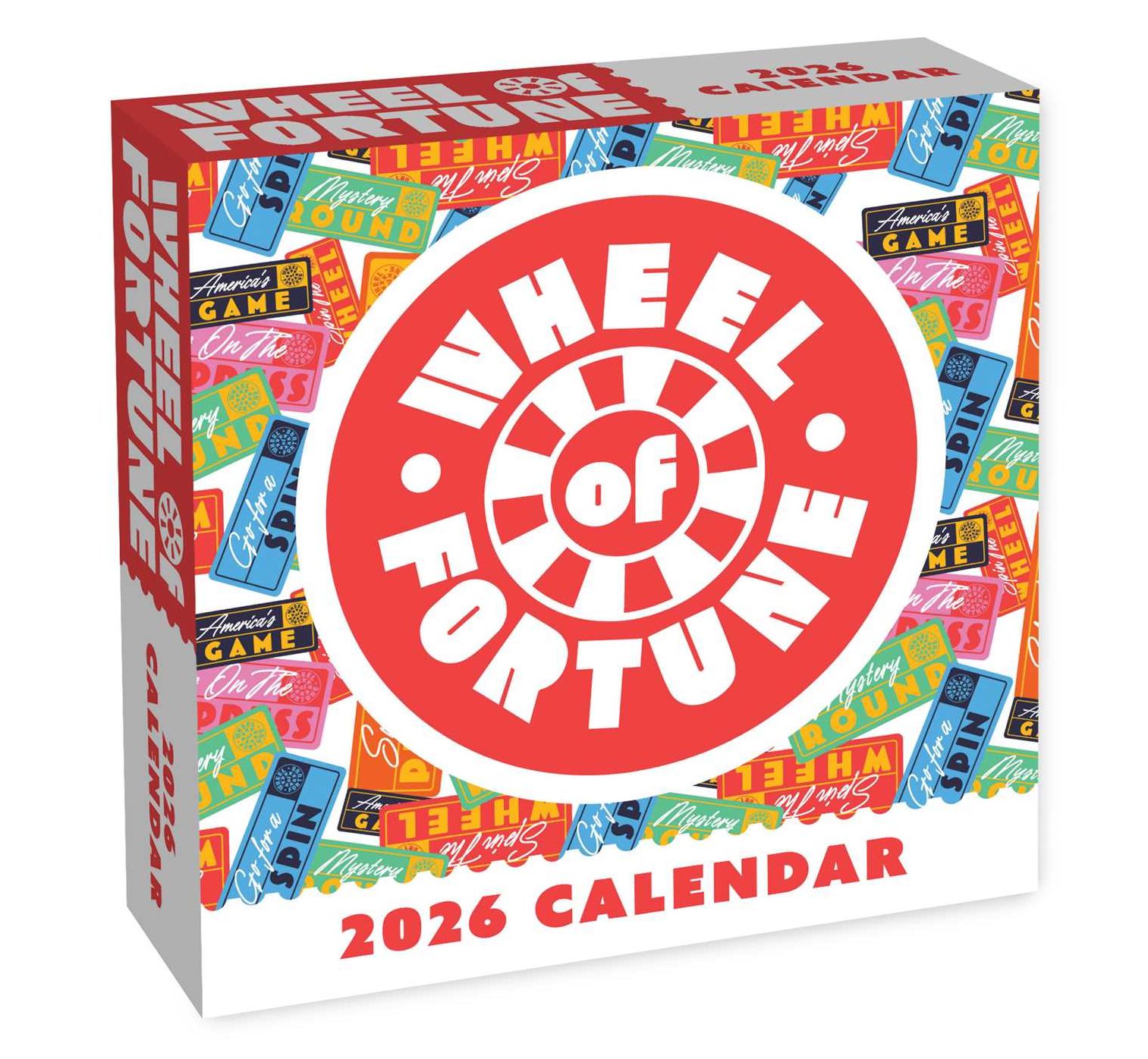 2026 Wheel of Fortune Day-to-Day Calendar