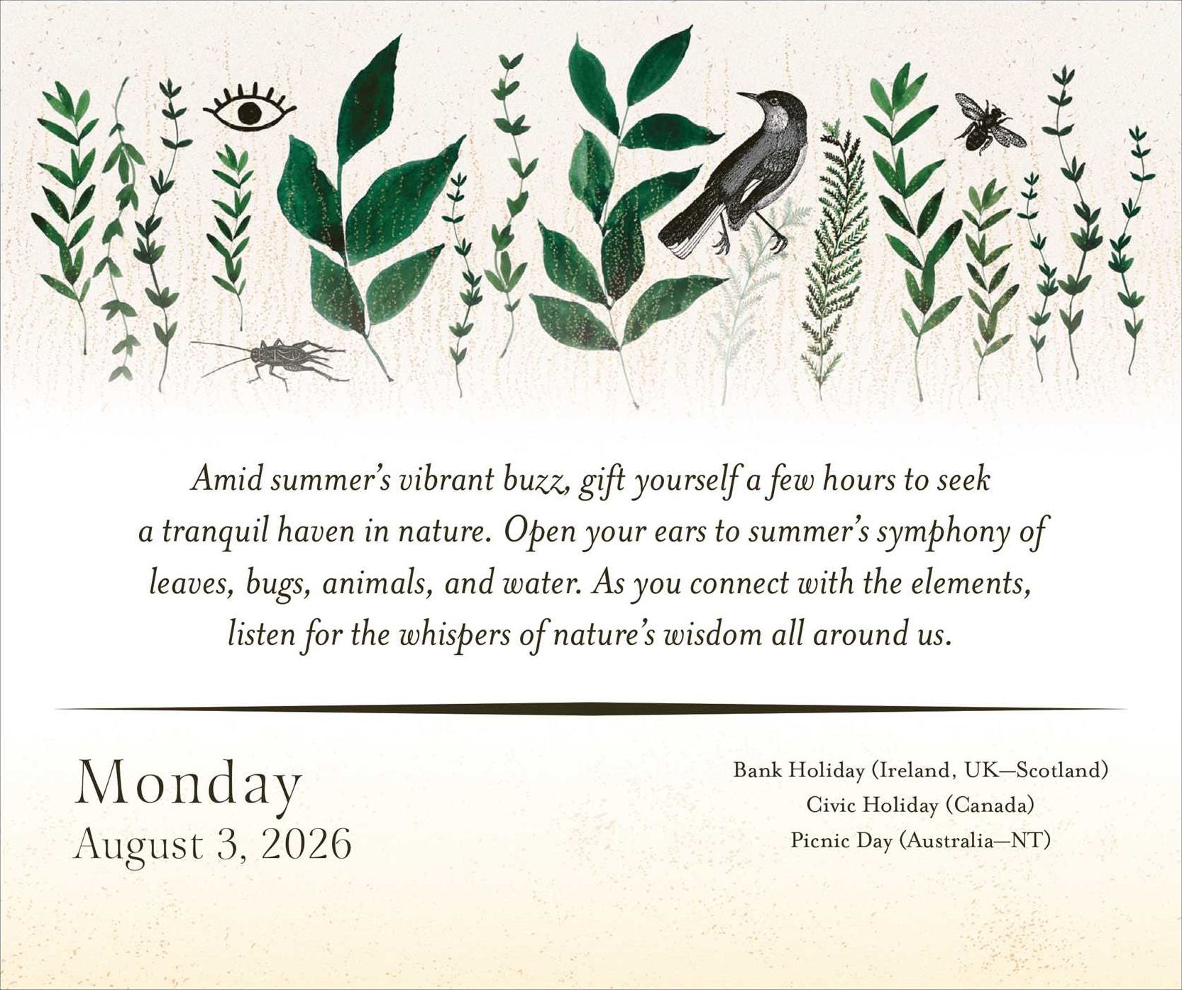 2026 Year of the Witch Day-to-Day Calendar