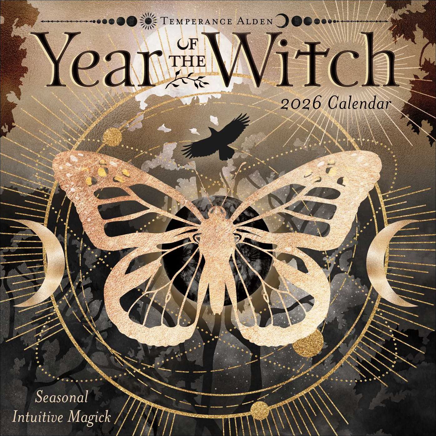 2026 Year of the Witch Wall Calendar