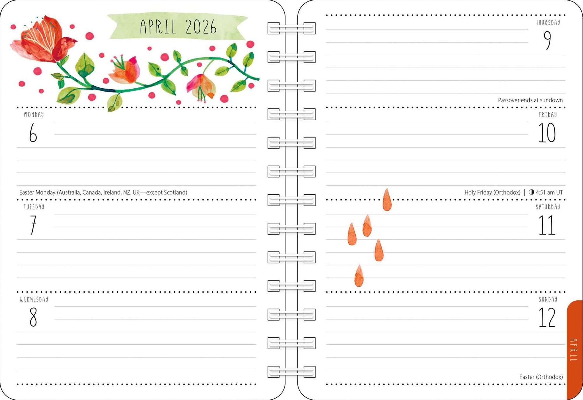 Meera Lee Patel 2026 Weekly Planner Calendar: Start Where You Are