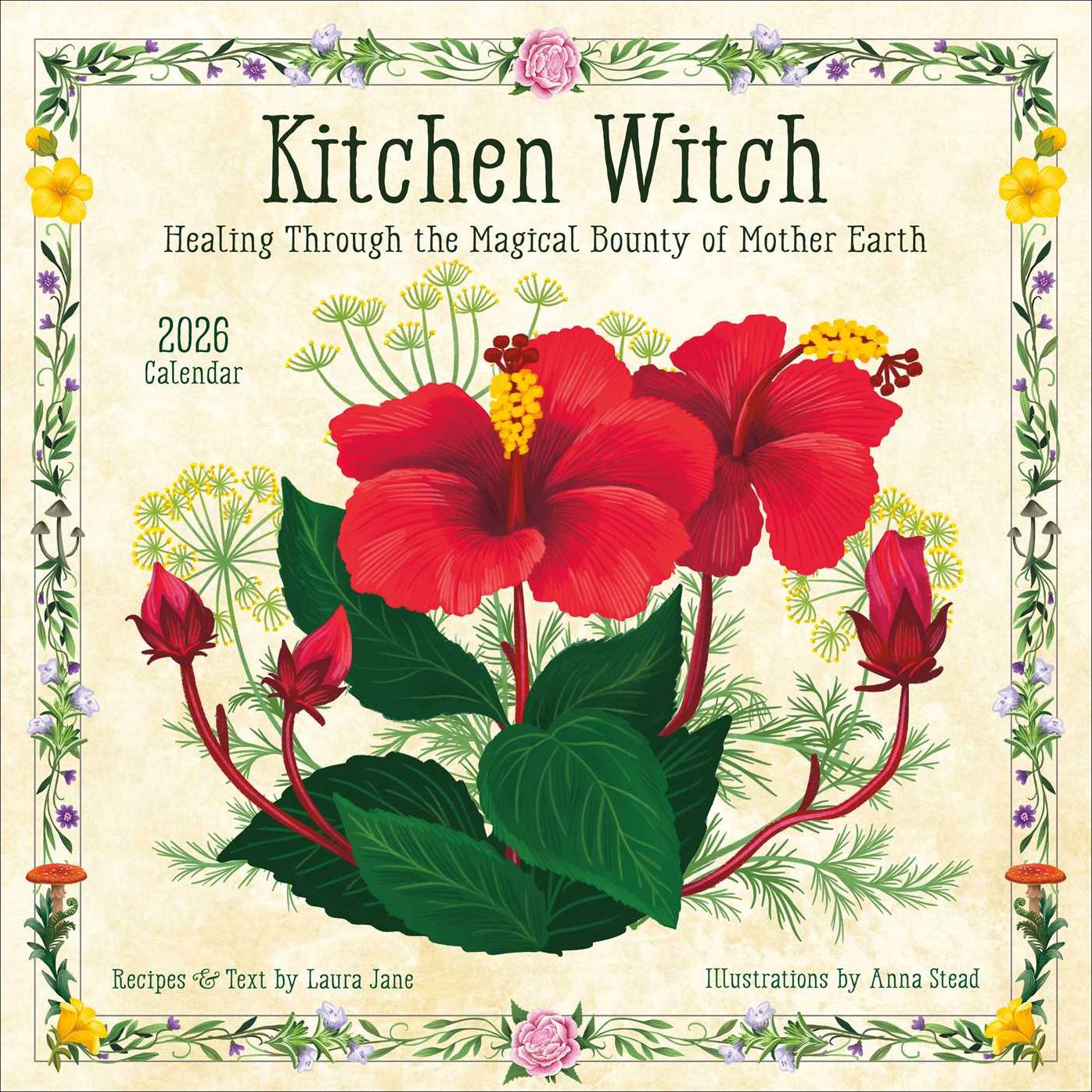 2026 Kitchen Witch Wall Calendar