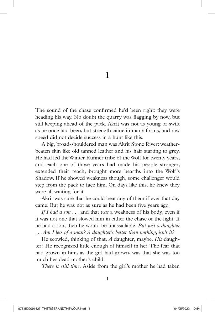 The Tiger and the Wolf (Echoes of the Fall #1)