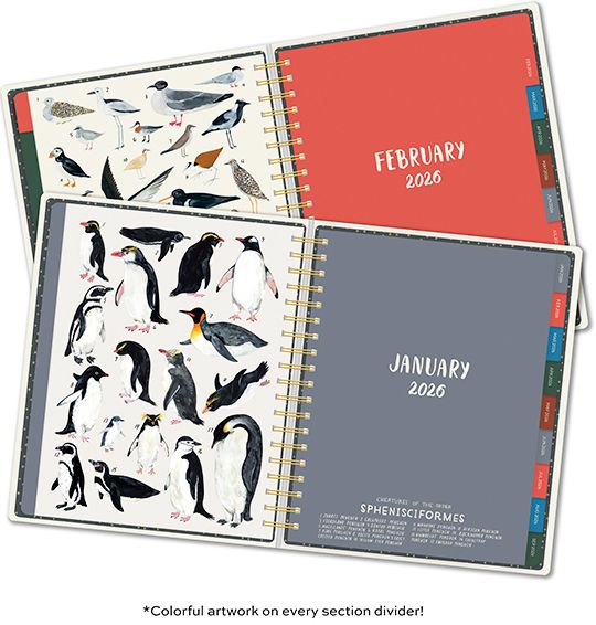 2025-2026 High Note Orders of the Animals by Kelsey Oseid Deluxe Hardcover Planner