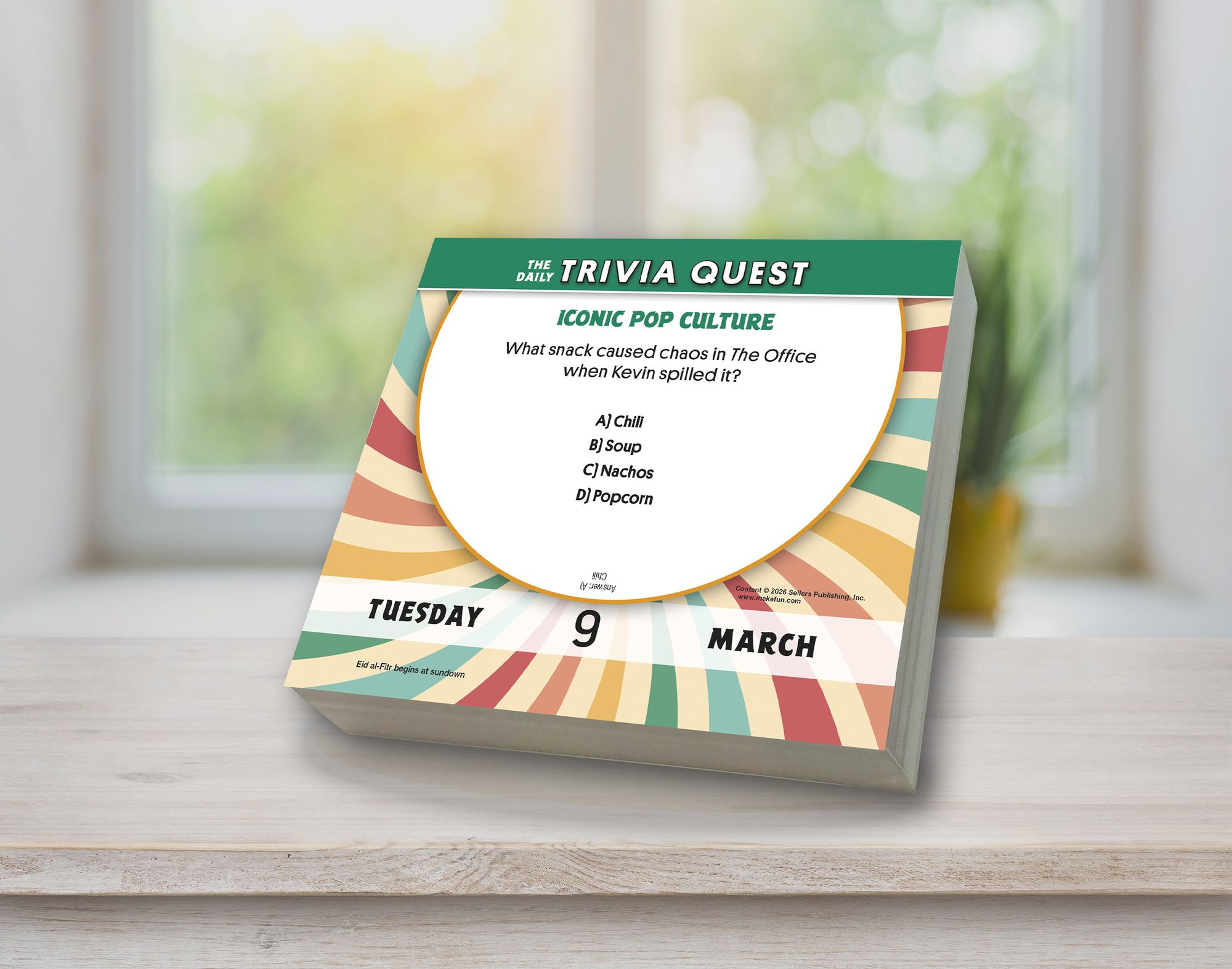 2027 Daily Trivia Quest, The Boxed/Daily Calendar