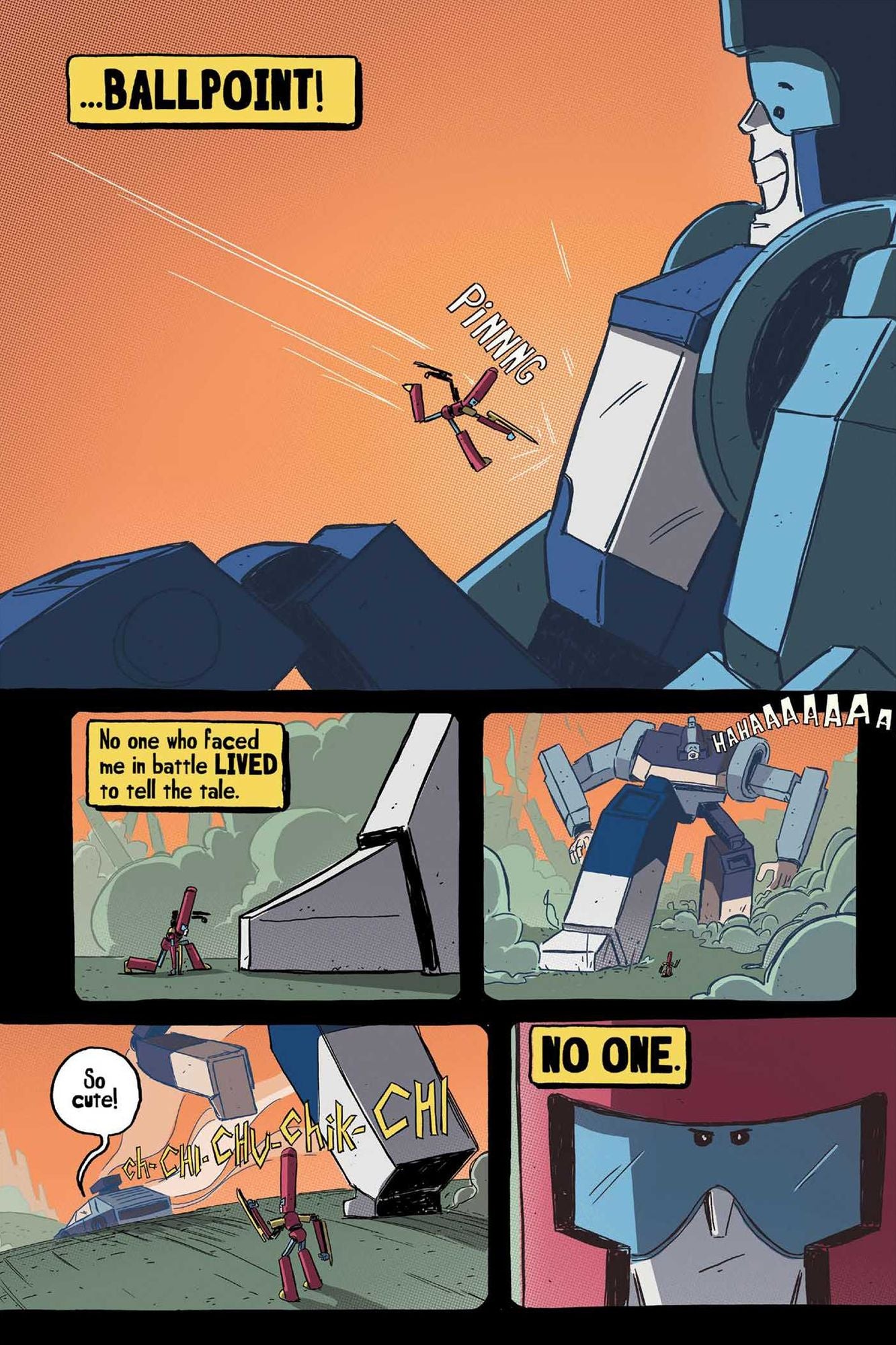 Transformers: Worst Bot Ever - Meet Ballpoint