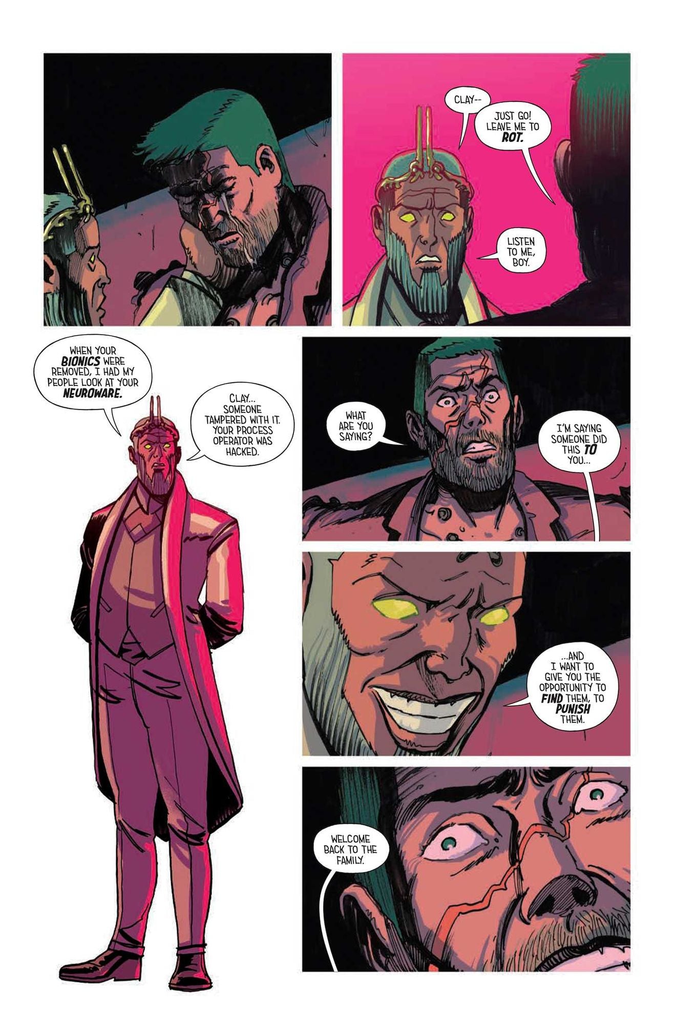 Olympos: Nullhunter: A cyberpunk retelling of Hercules