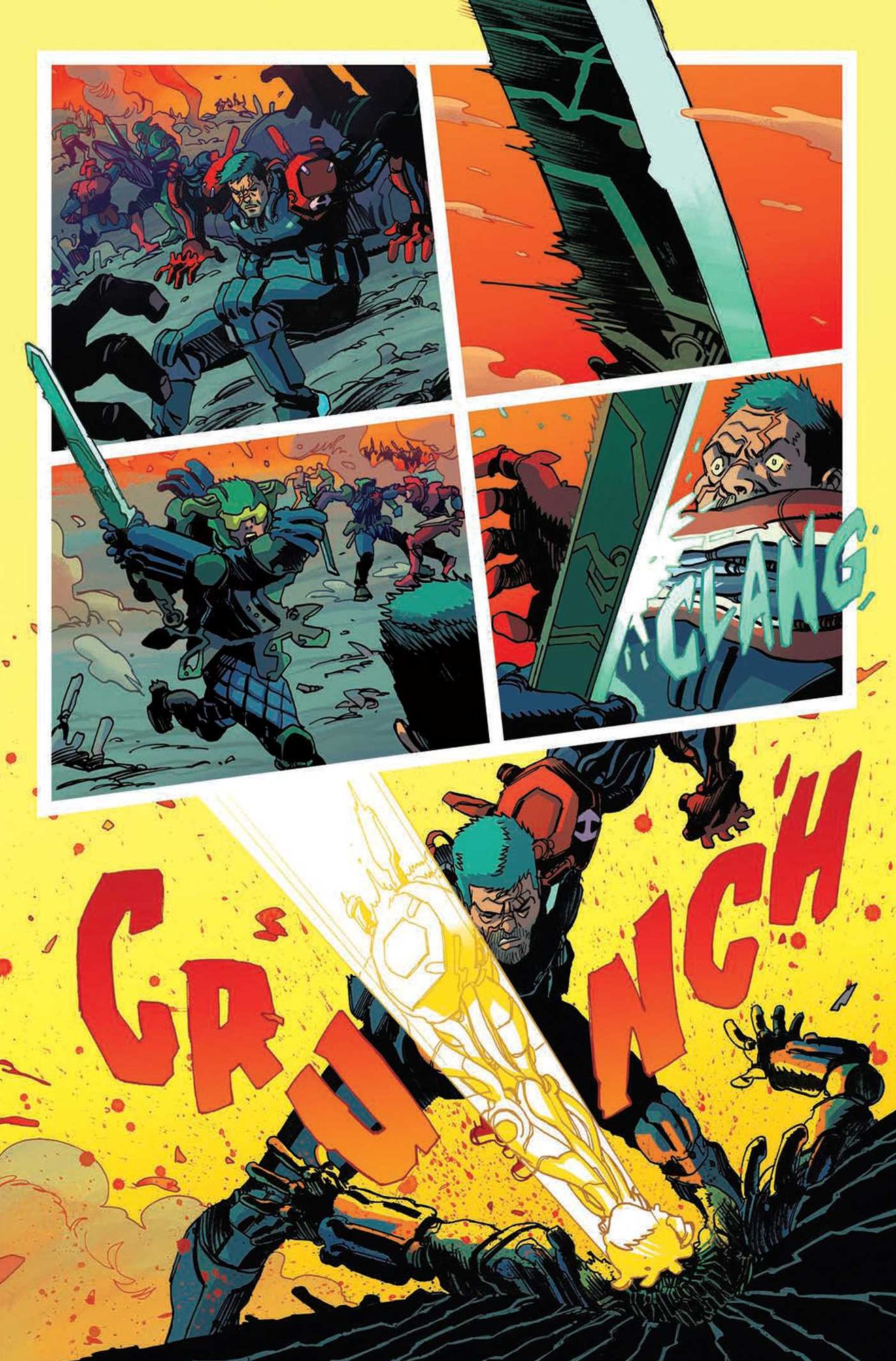 Olympos: Nullhunter: A cyberpunk retelling of Hercules