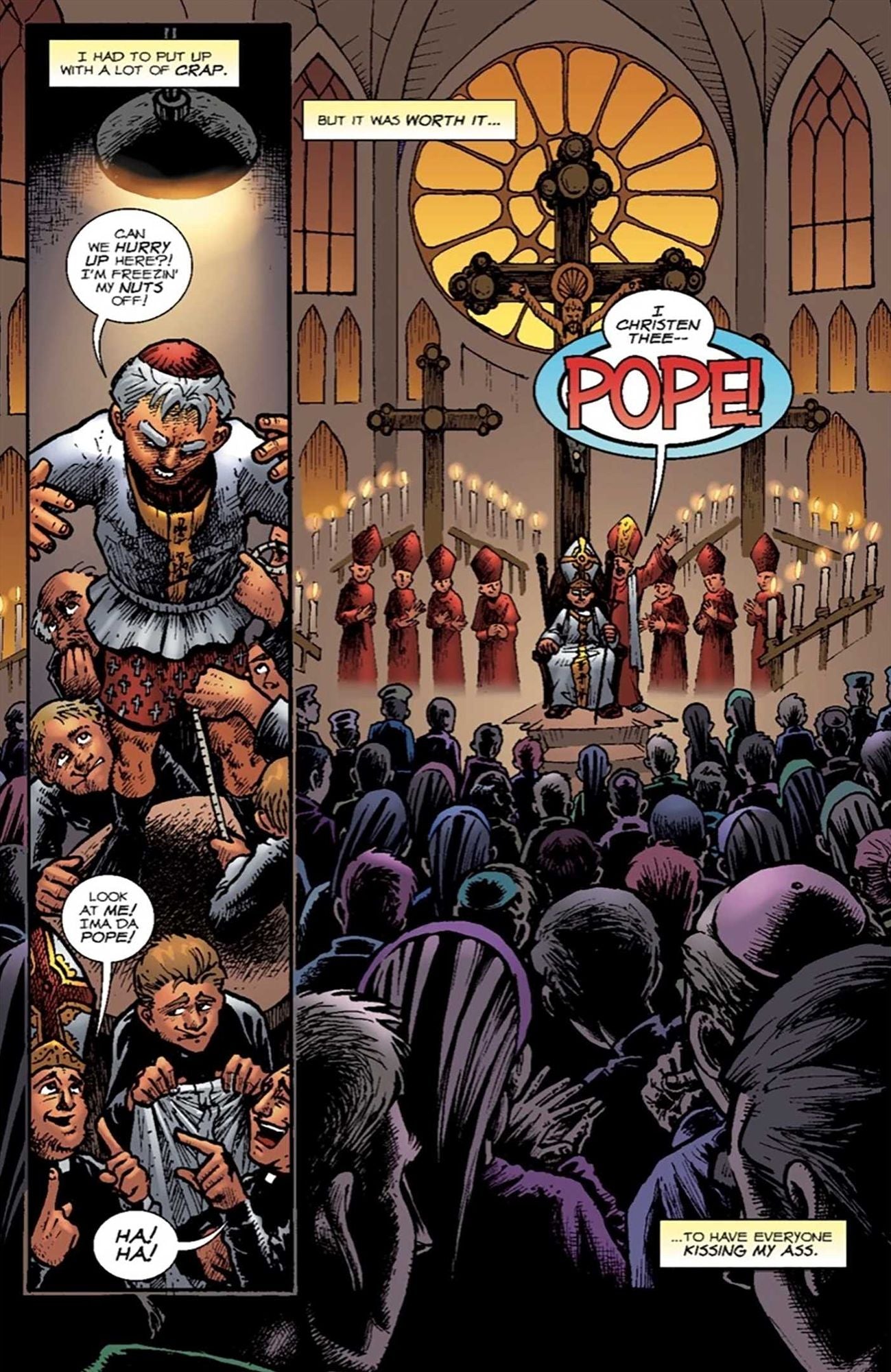 Battle Pope 25th Anniversary Deluxe Hardcover: The Immaculate Collection