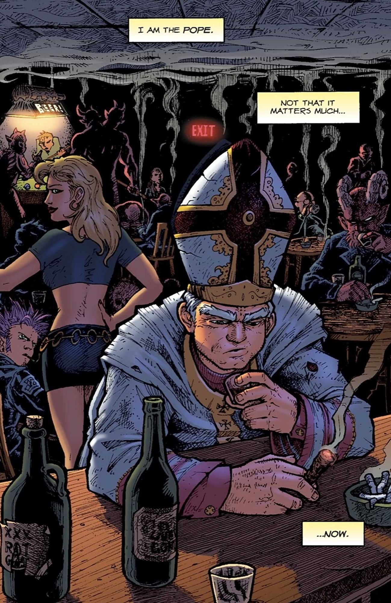 Battle Pope 25th Anniversary Deluxe Hardcover: The Immaculate Collection