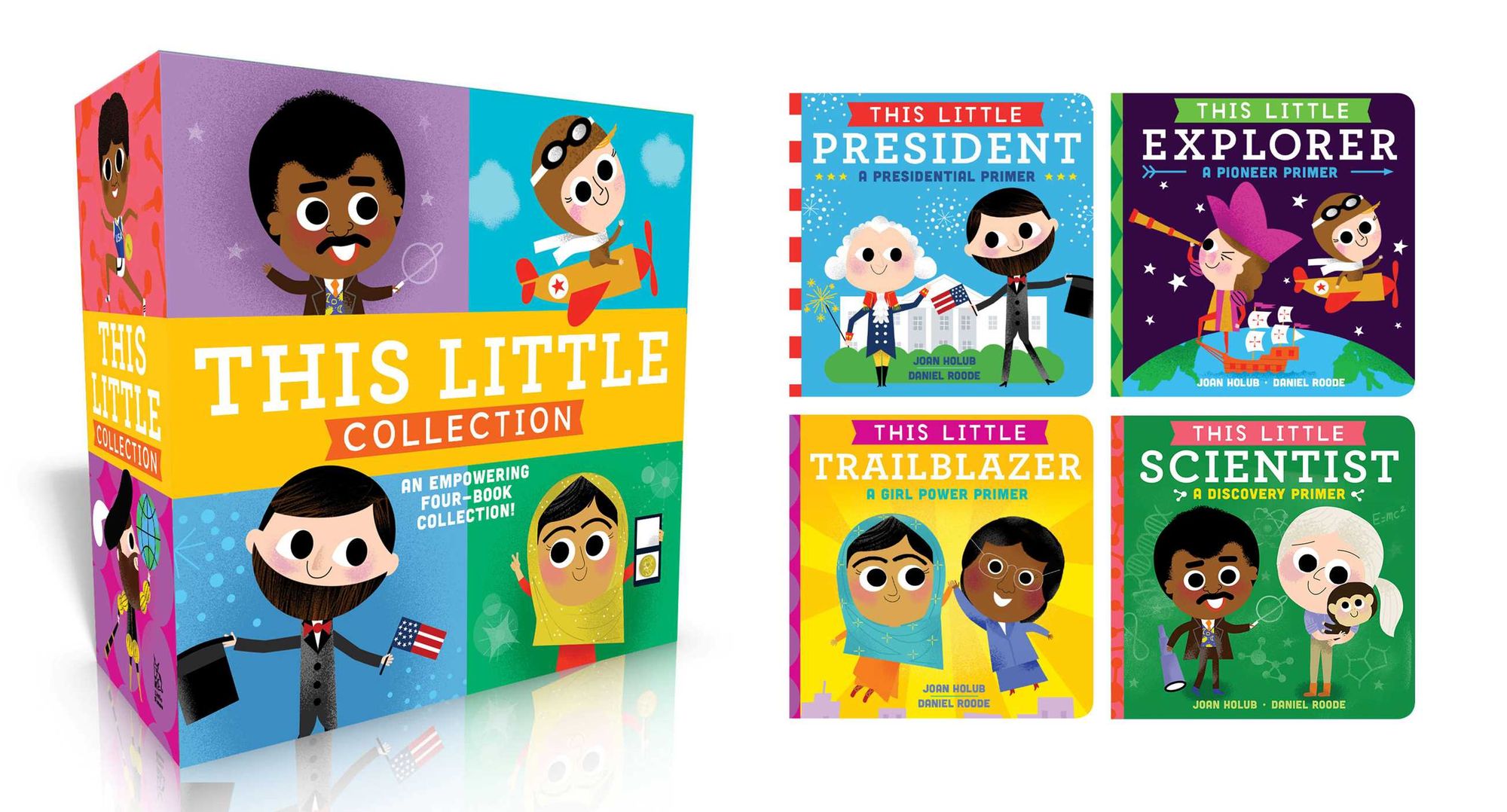 This Little Collection (Boxed Set): This Little President, This Little Explorer, This Little Trailblazer, This Little Scientist