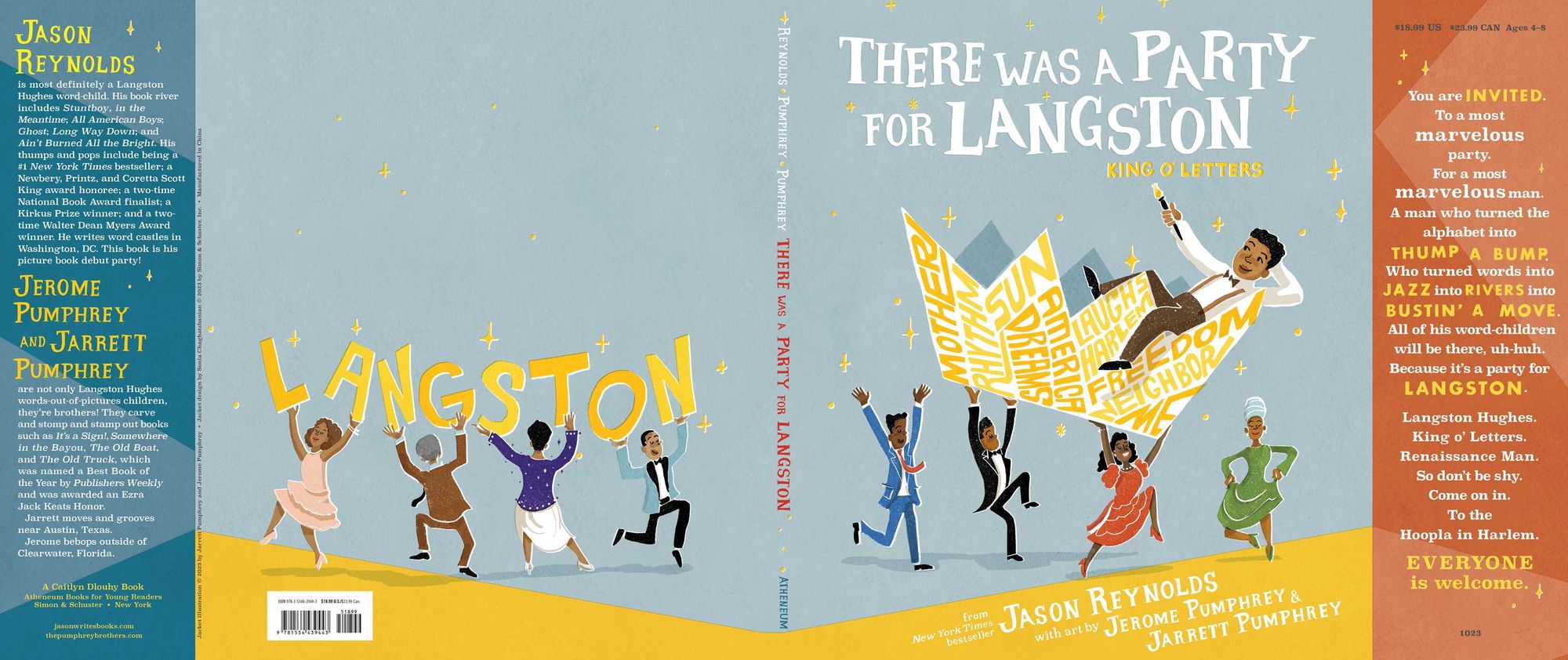 There Was a Party for Langston (Caldecott Honor & Coretta Scott King Illustrator Honor)