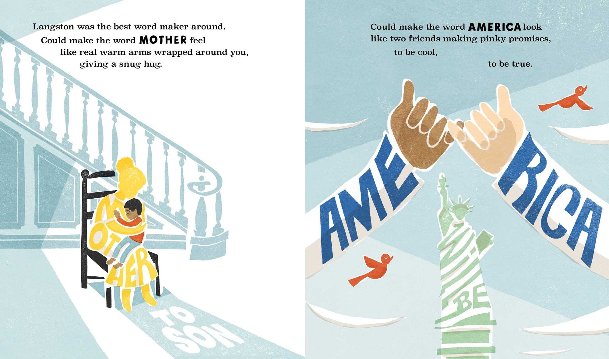 There Was a Party for Langston (Caldecott Honor & Coretta Scott King Illustrator Honor)