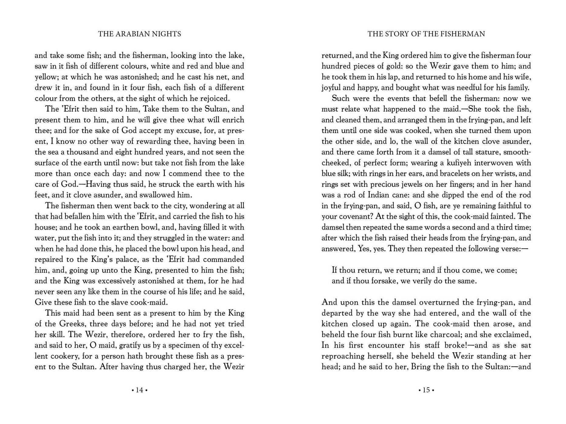 The Arabian Nights: Tales of Wonder and Magnificence