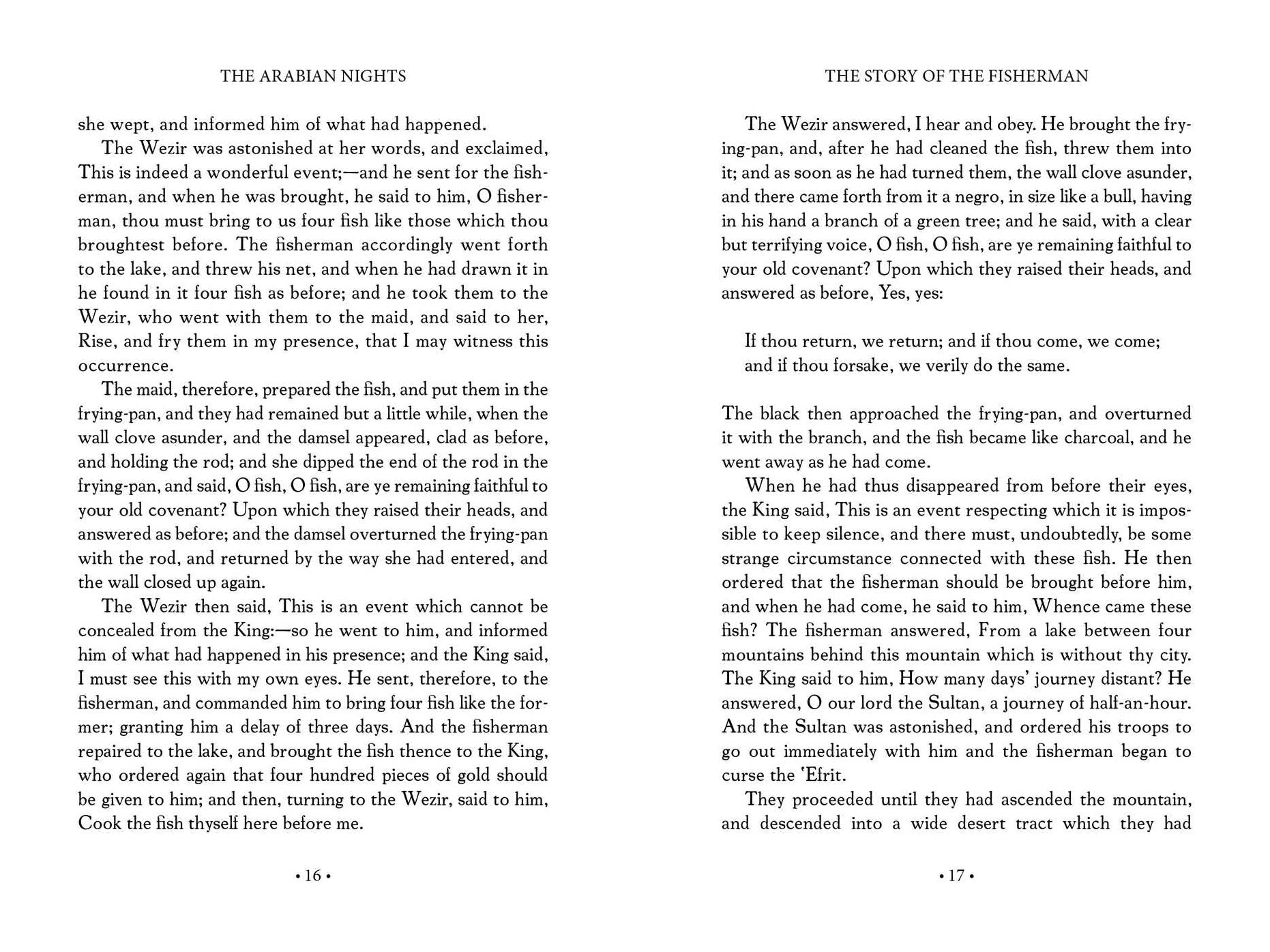The Arabian Nights: Tales of Wonder and Magnificence