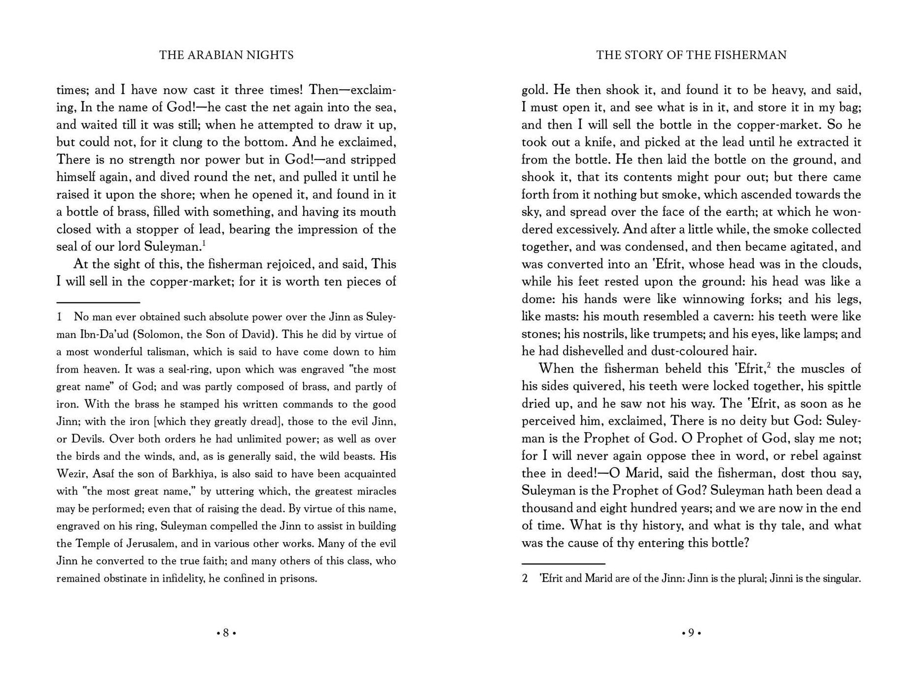 The Arabian Nights: Tales of Wonder and Magnificence