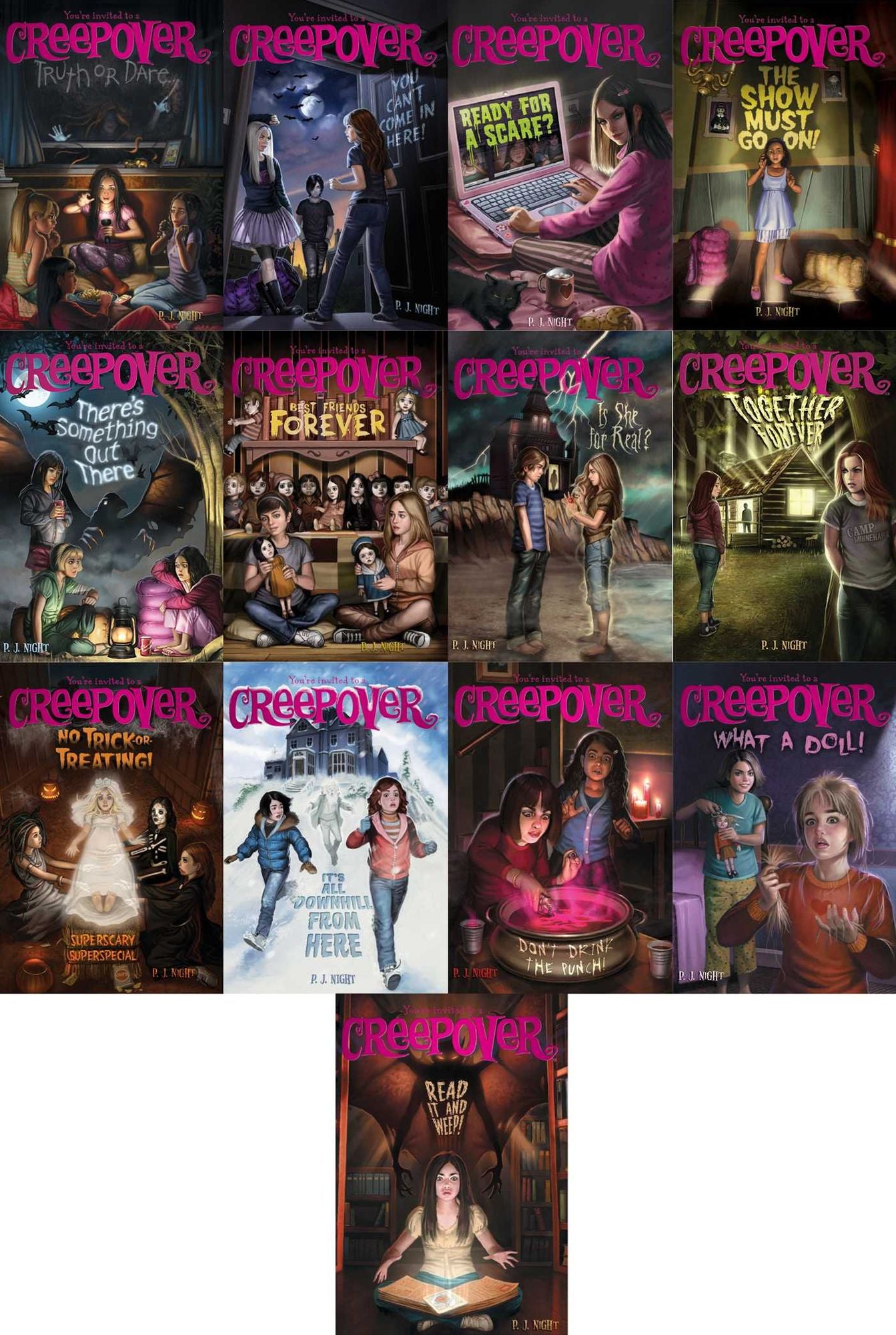 No Trick-or-Treating!: Superscary Superspecial (You're Invited to a Creepover Series #9)