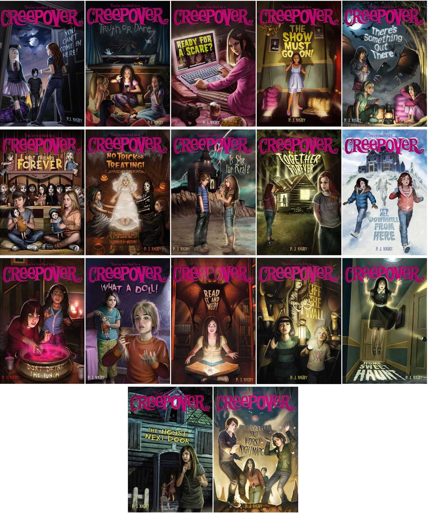 No Trick-or-Treating!: Superscary Superspecial (You're Invited to a Creepover Series #9)