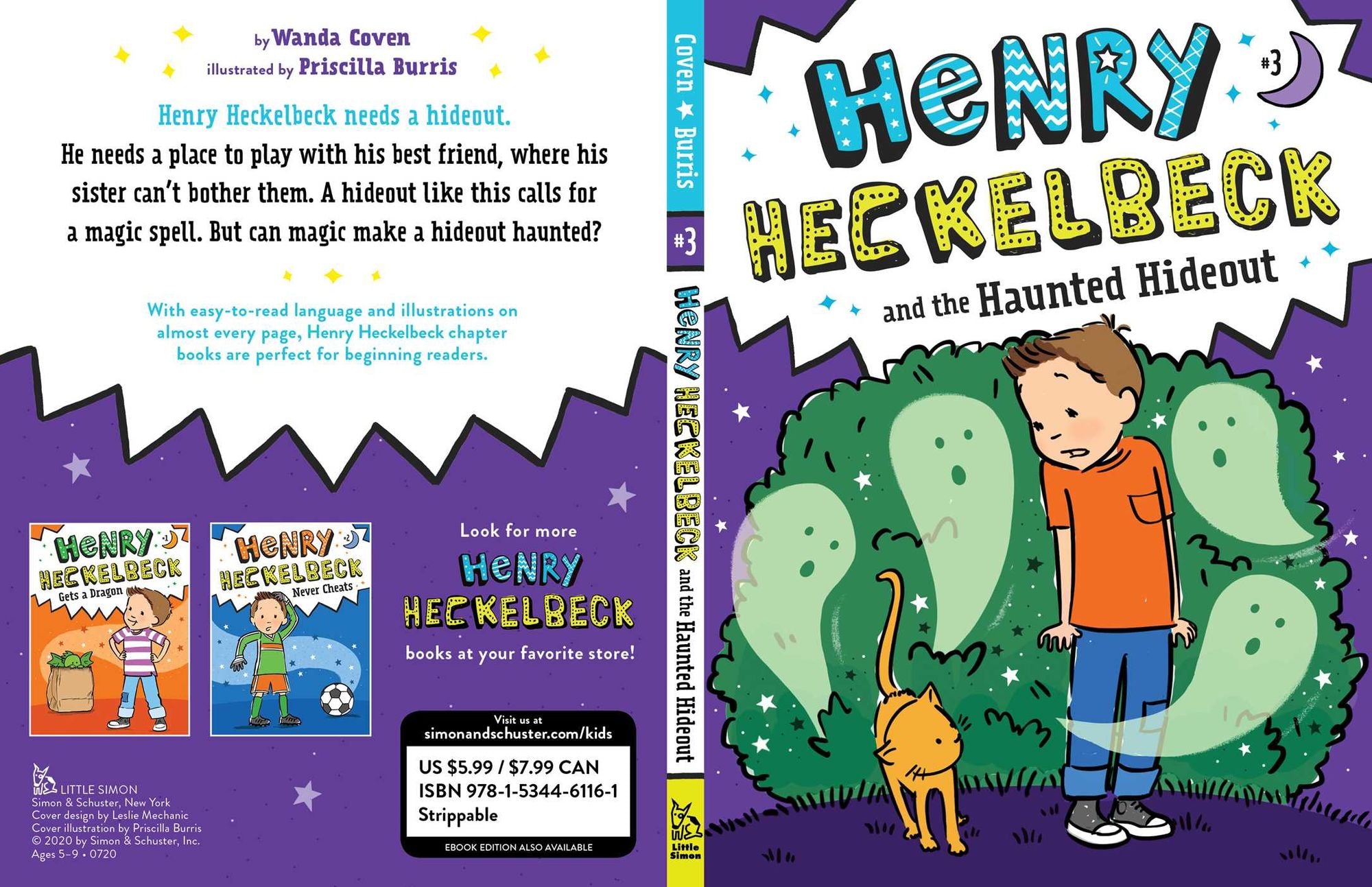 Henry Heckelbeck and the Haunted Hideout (Henry Heckelbeck Series #3)