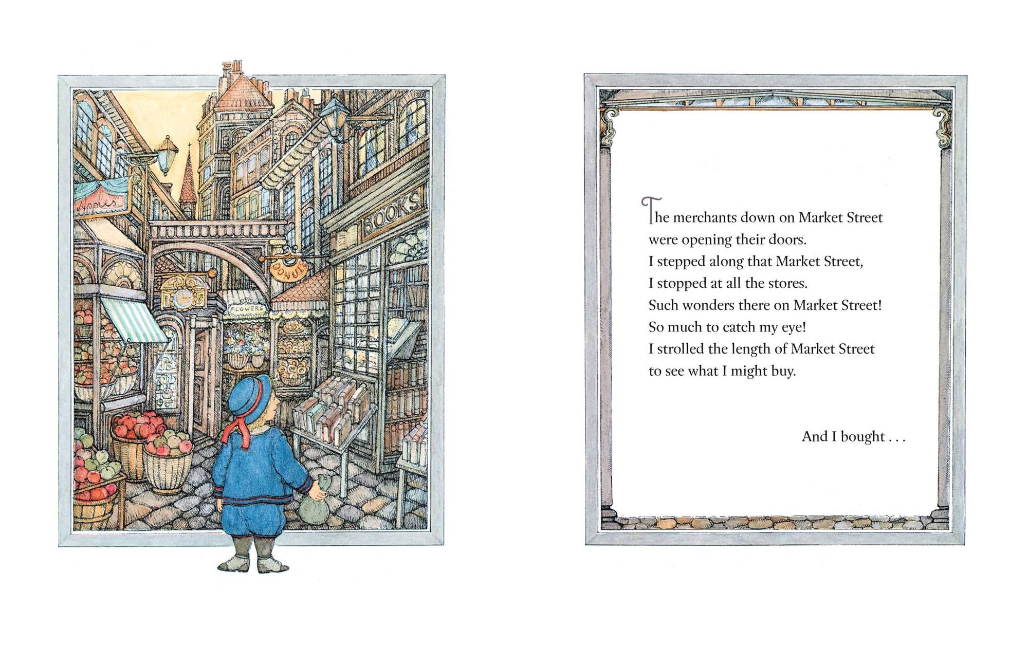 On Market Street (Caldecott Honor Book)