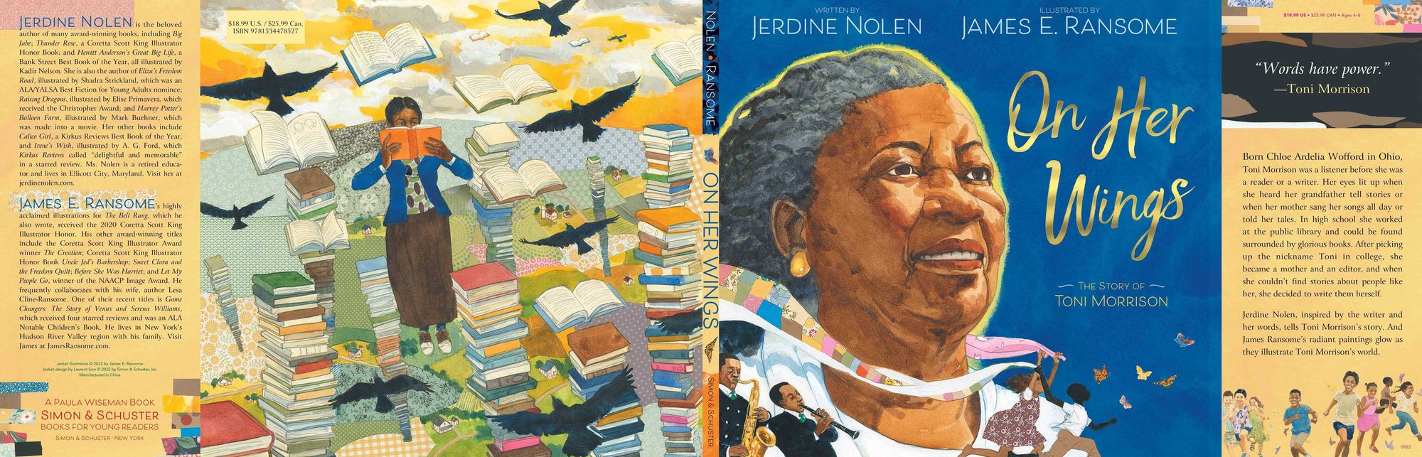 On Her Wings: The Story of Toni Morrison