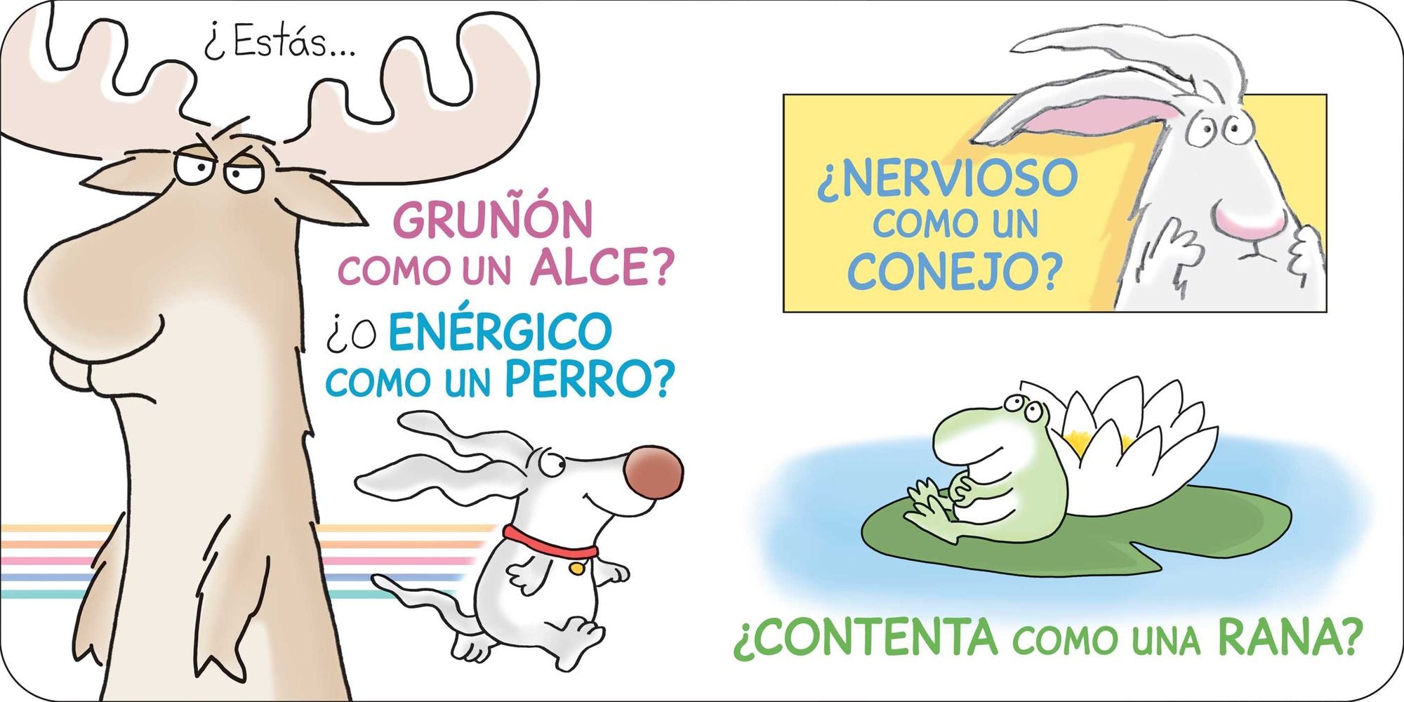 Hipopótama feliz, pato enojado (Happy Hippo, Angry Duck)