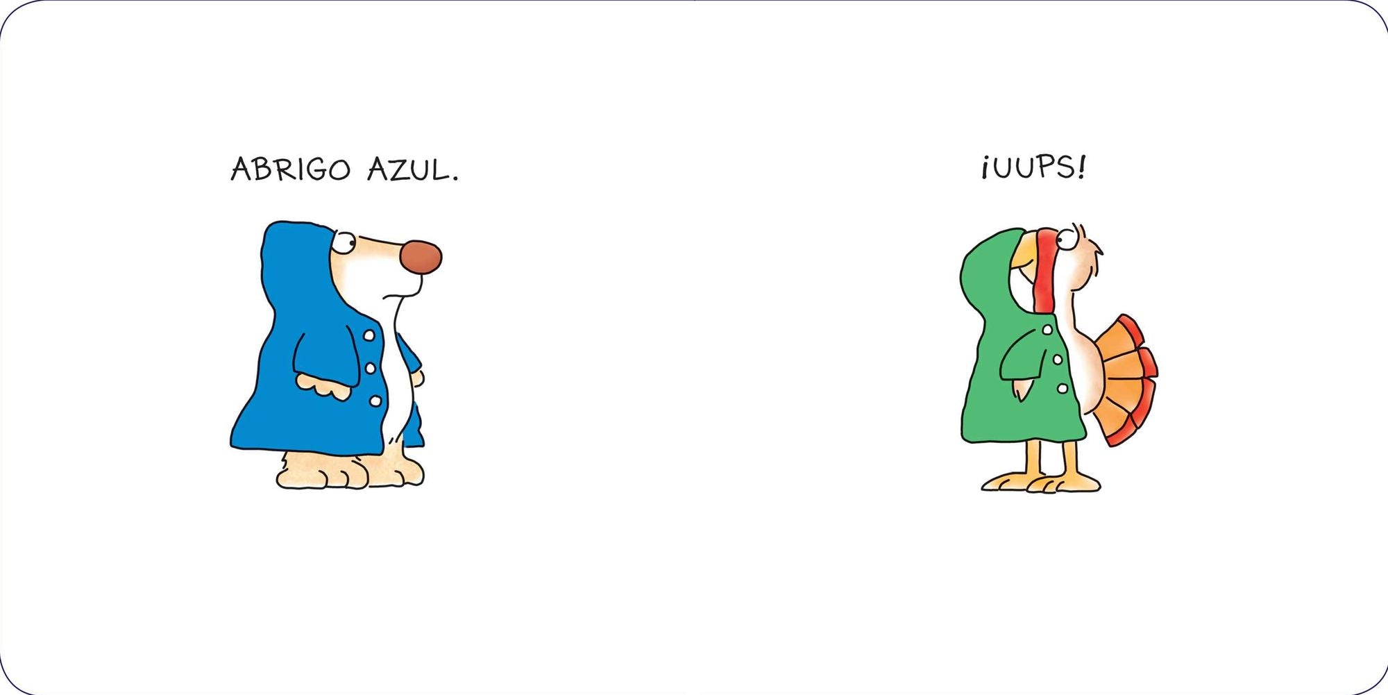 Sombrero azul, sombrero verde (Blue Hat, Green Hat)