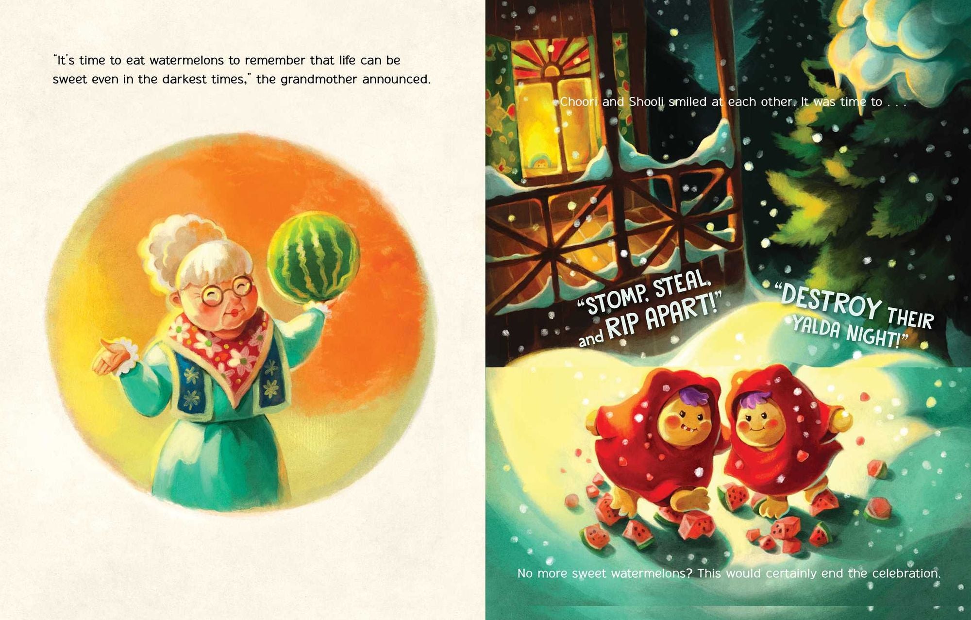 Monsters in the Moonlight: A Yalda Night Adventure