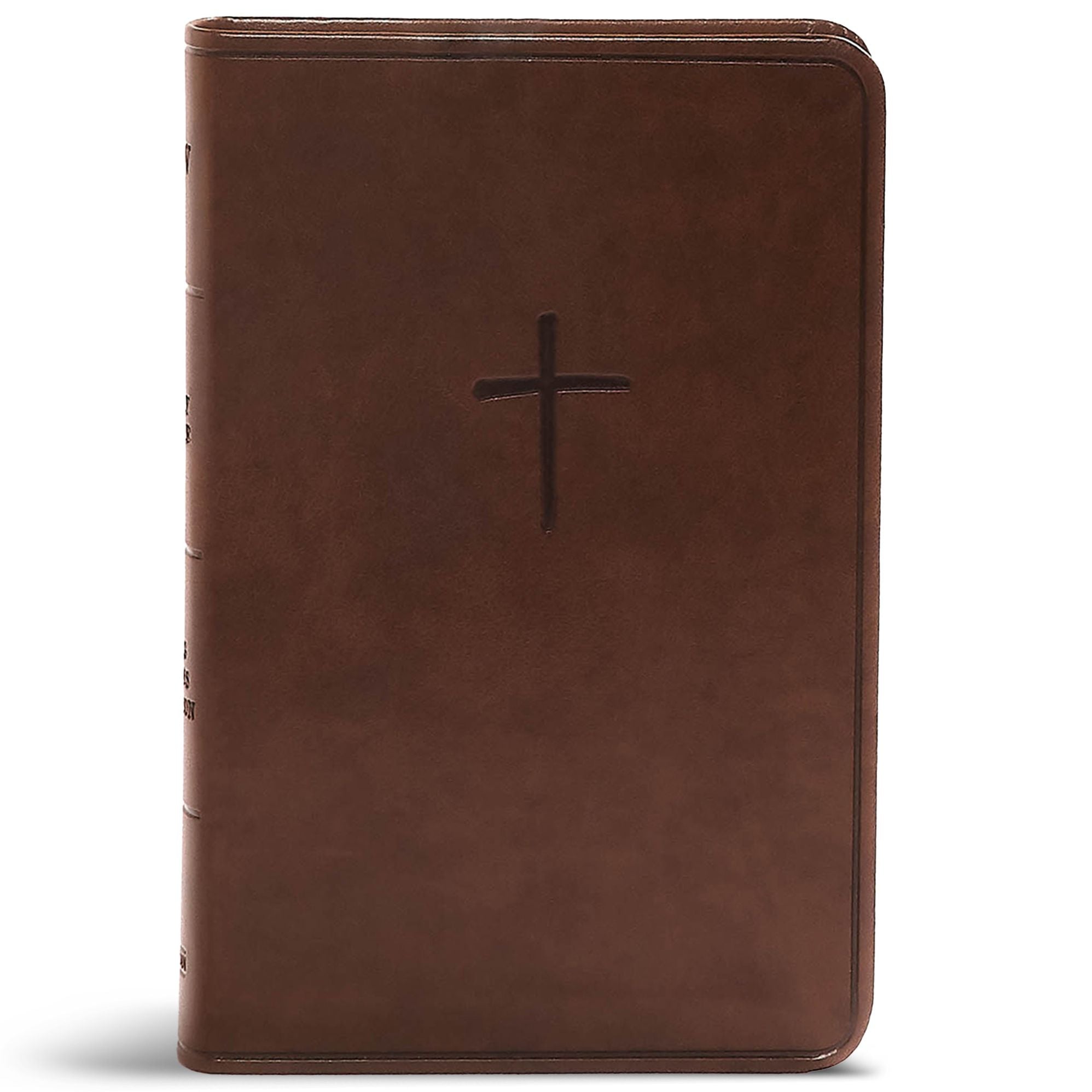 CSB Compact Bible, Value Edition, Brown LeatherTouch