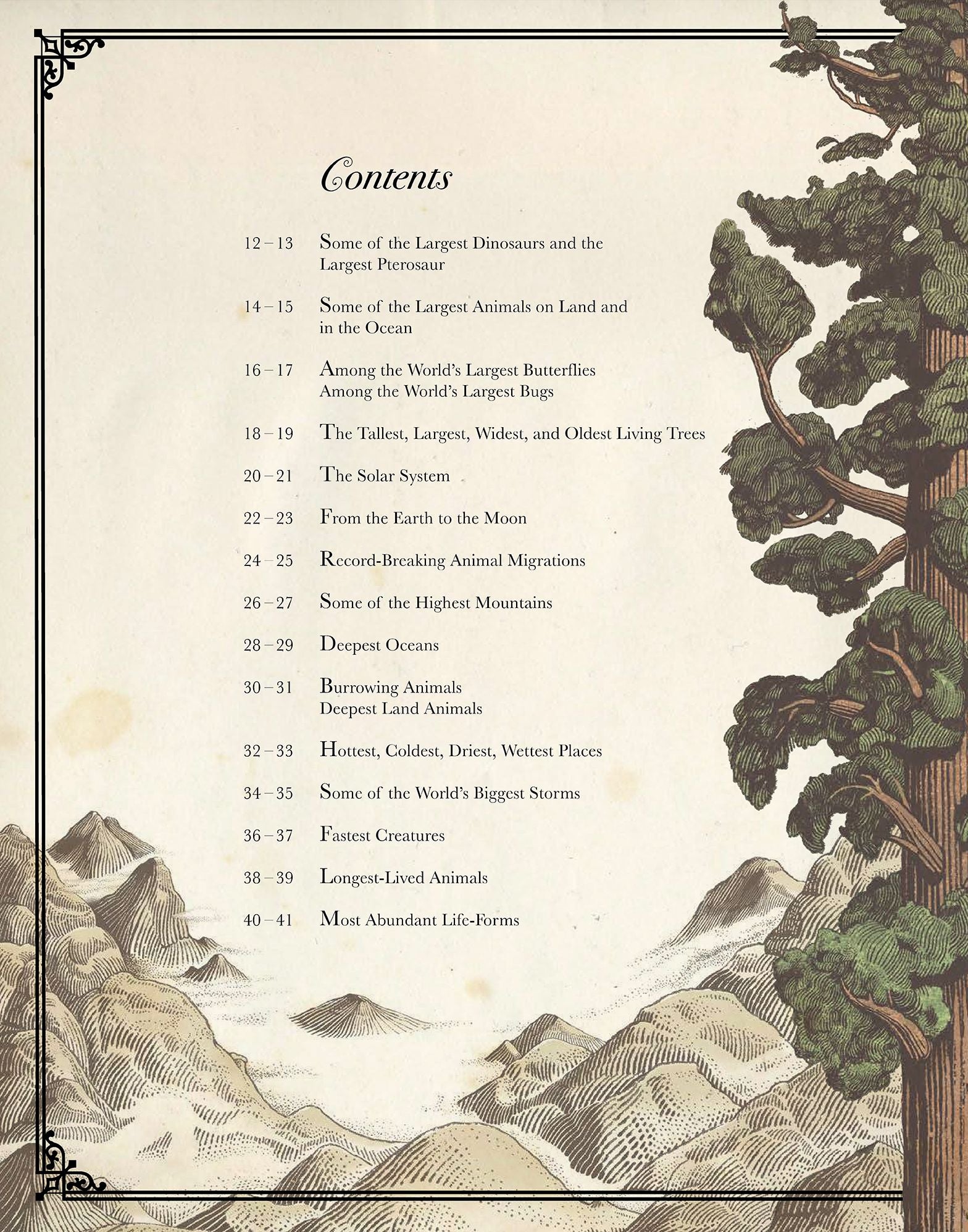 Highest Mountain, Smallest Star: A Visual Compendium of Wonders