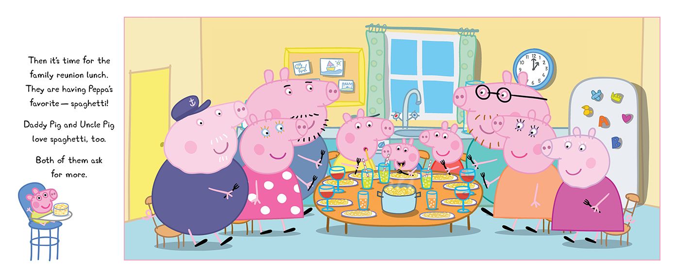 Peppa Pig and the Family Reunion: (A Celebration of Family, Traditions, and Together Time - Perfect for Toddlers, Preschoolers, and Kids Ages 2-5)