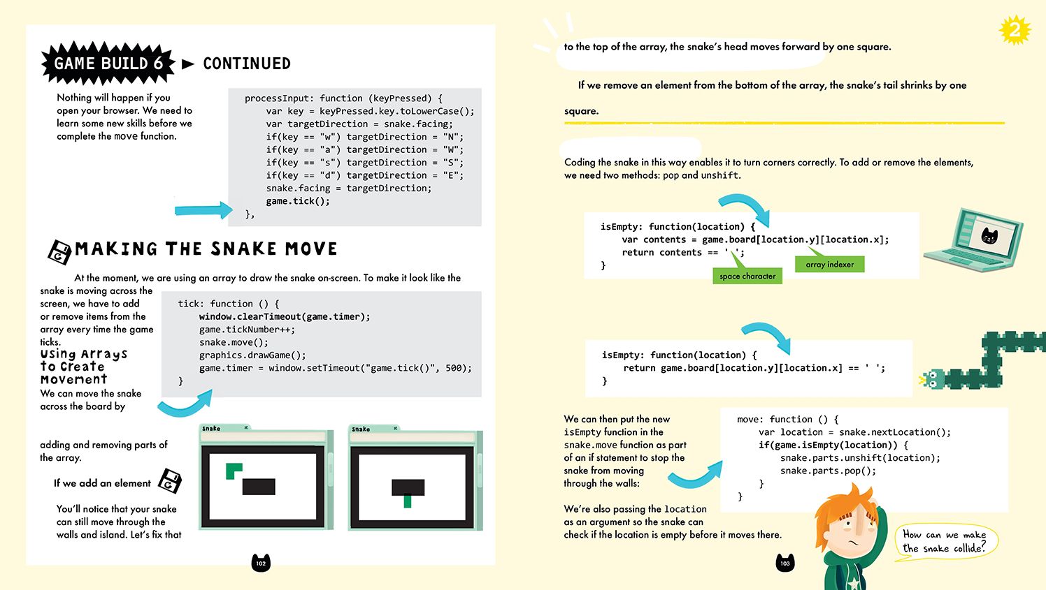 Get Coding 2! Build Five Computer Games Using HTML and JavaScript