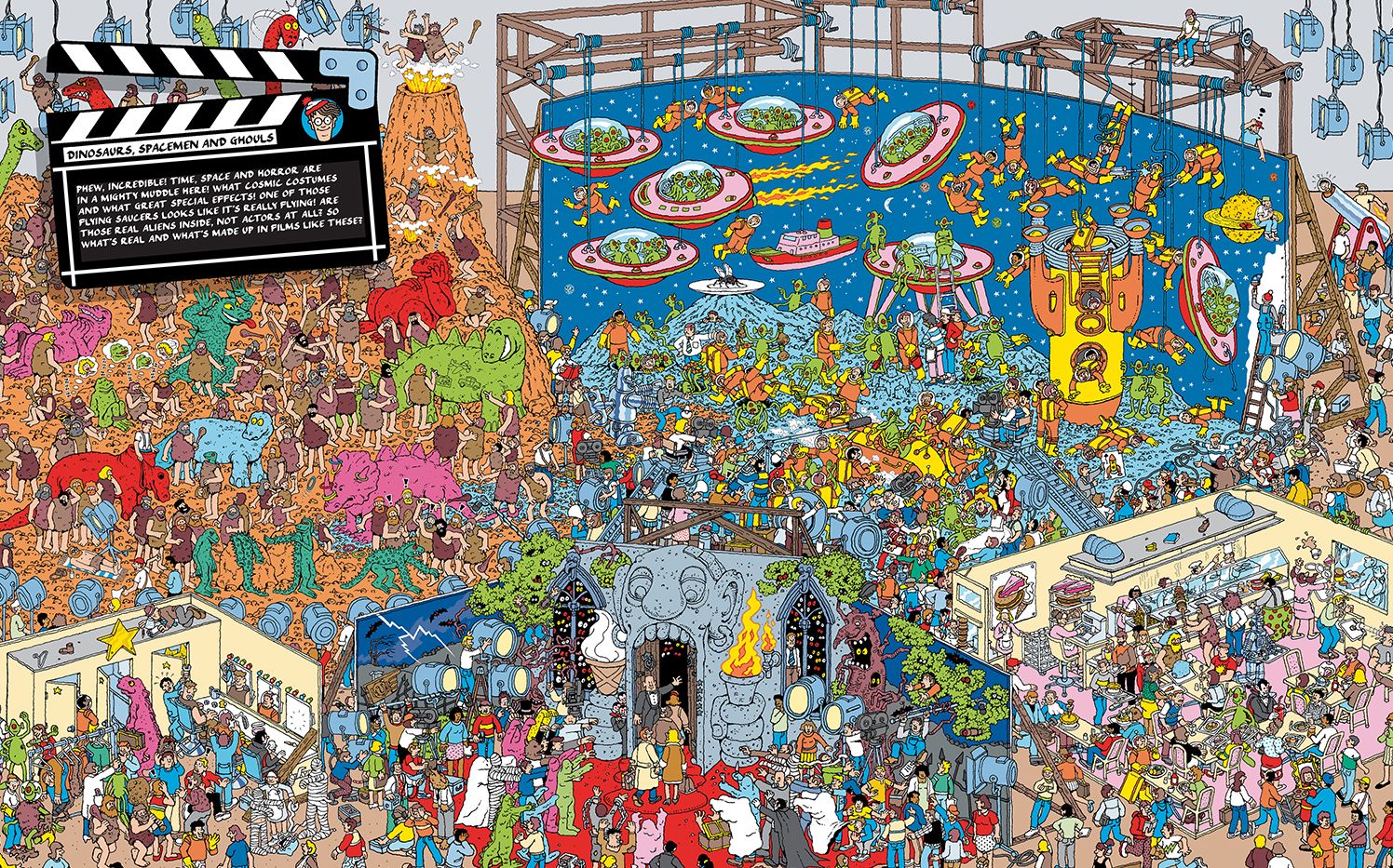 Where's Waldo? In Hollywood: (A Hidden Object Activity Book with Search & Find Puzzles and Spot-the-Difference Game - a Perfect Gift & Travel Companion for All Ages)