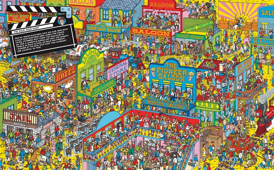 Where's Waldo? In Hollywood: (A Hidden Object Activity Book with Search & Find Puzzles and Spot-the-Difference Game - a Perfect Gift & Travel Companion for All Ages)