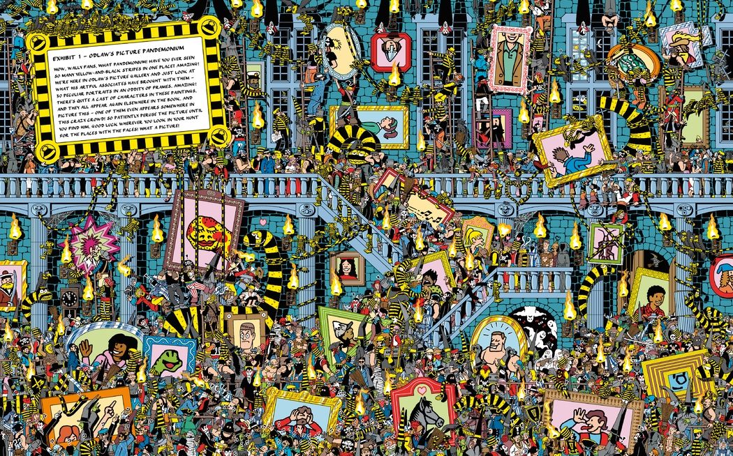 Where's Waldo? The Great Picture Hunt!: (A Hidden Object Activity Book Including Stickers, Spot-the-Difference Spreads, Search & Find Puzzles, & More - a Perfect Gift & Travel Companion for All Ages)